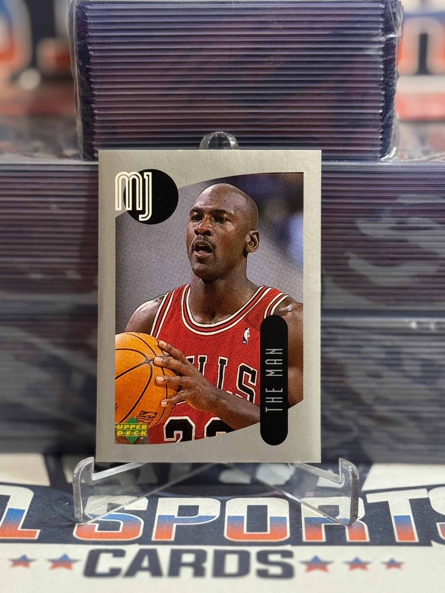 1998 Upper Deck (MJ Sticker Collection) Michael Jordan #76