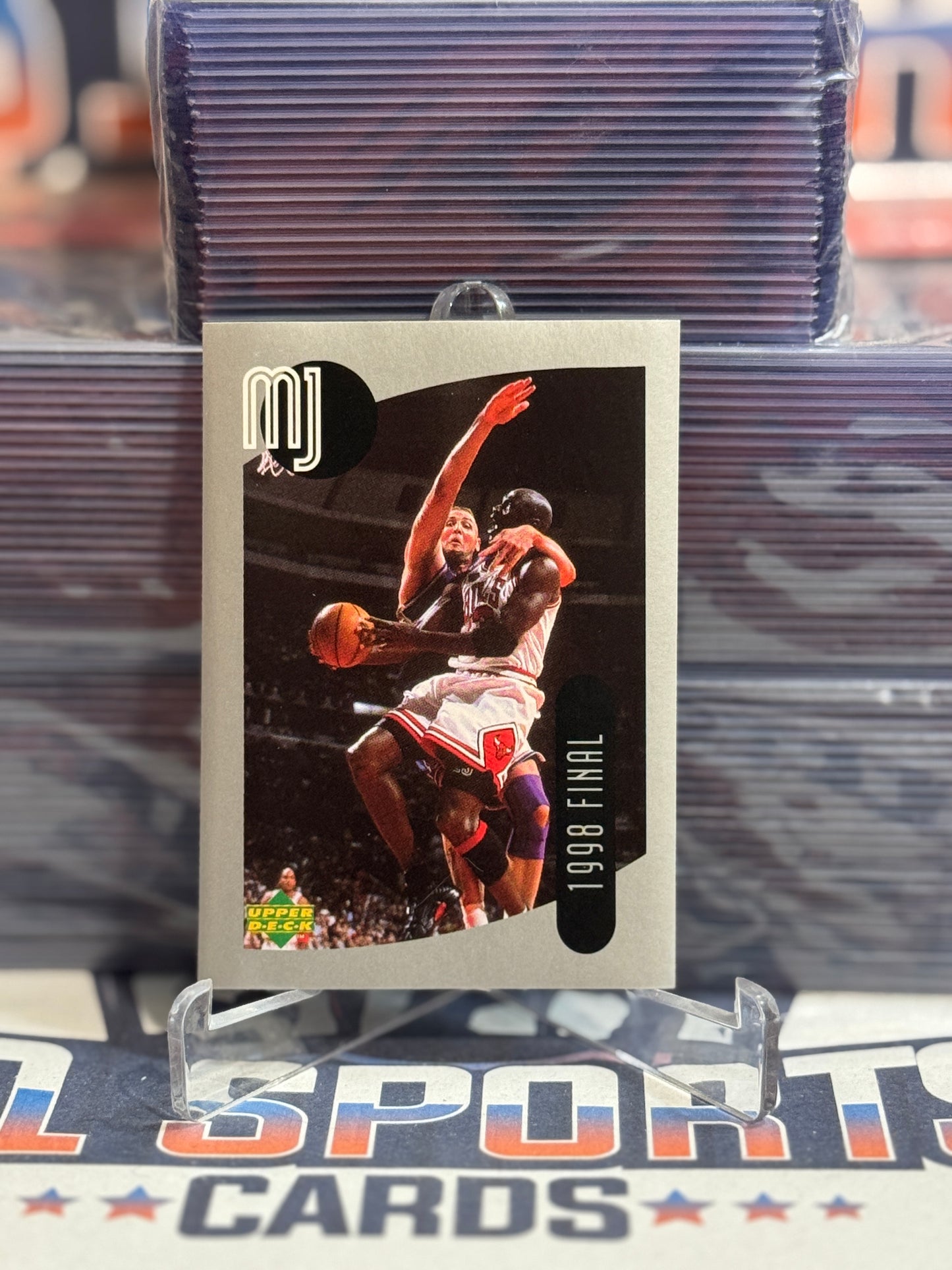 1998 Upper Deck (MJ Sticker Collection) Michael Jordan #60