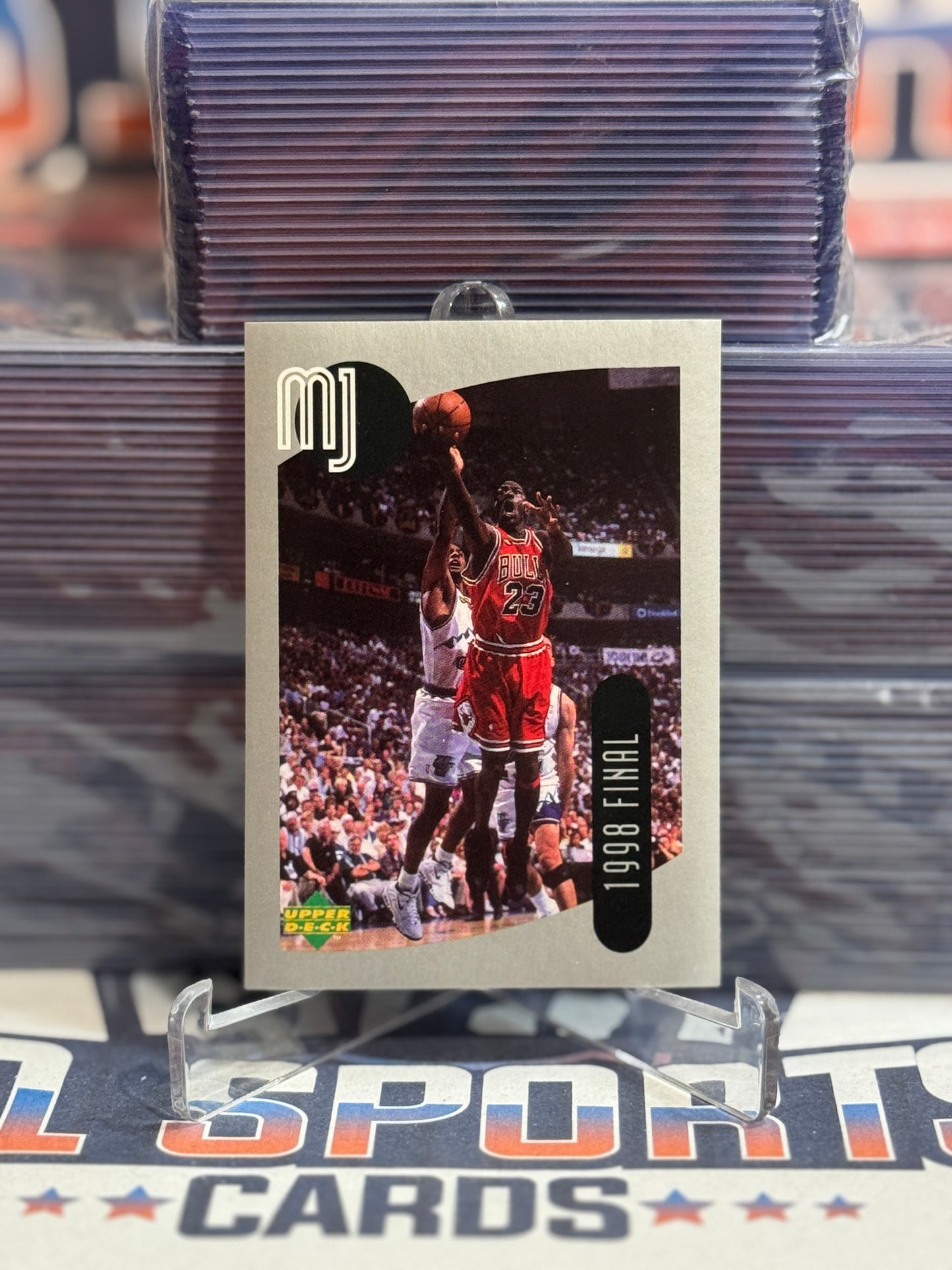 1998 Upper Deck (MJ Sticker Collection) Michael Jordan #58