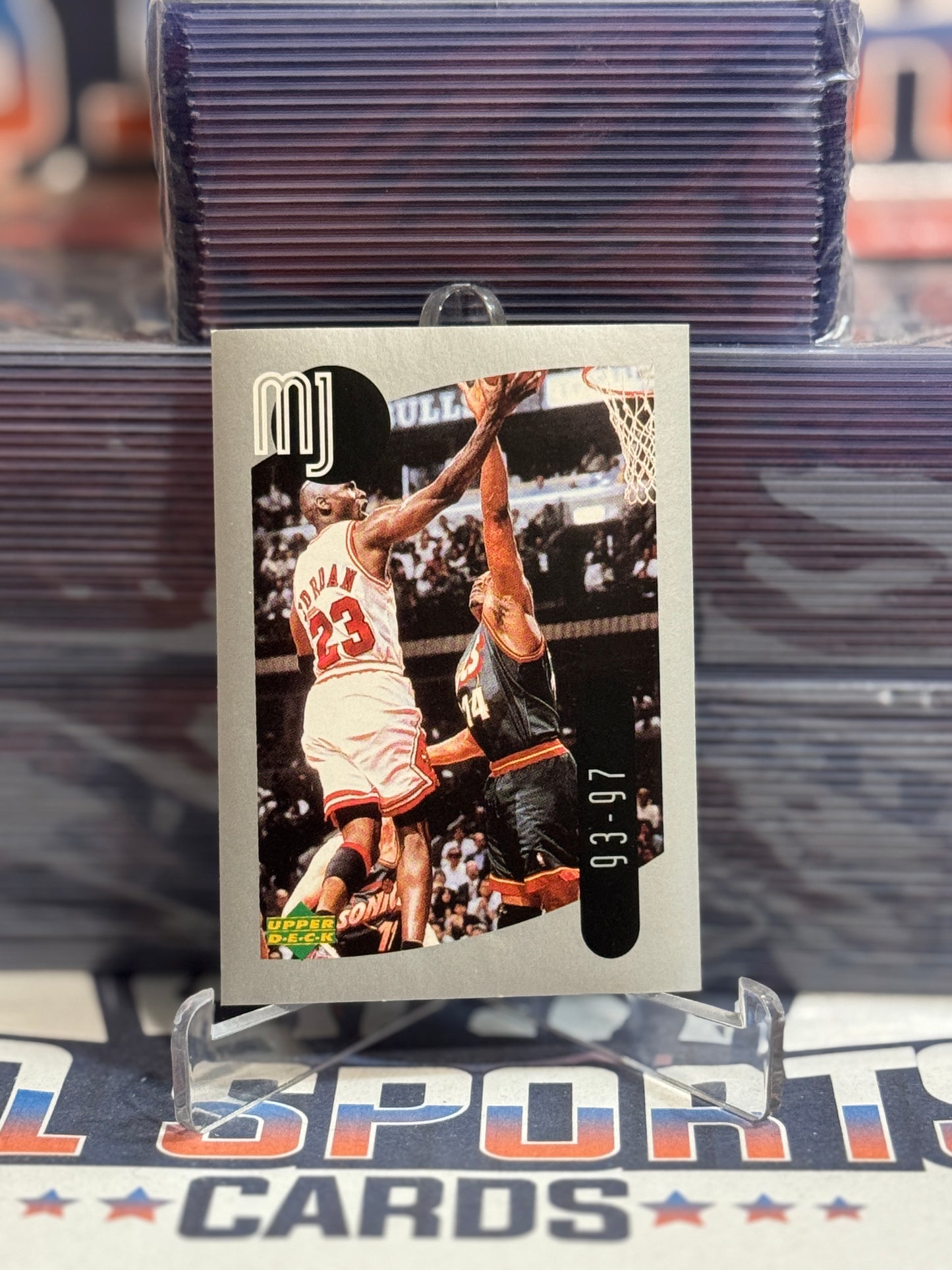 1998 Upper Deck (MJ Sticker Collection) Michael Jordan #41