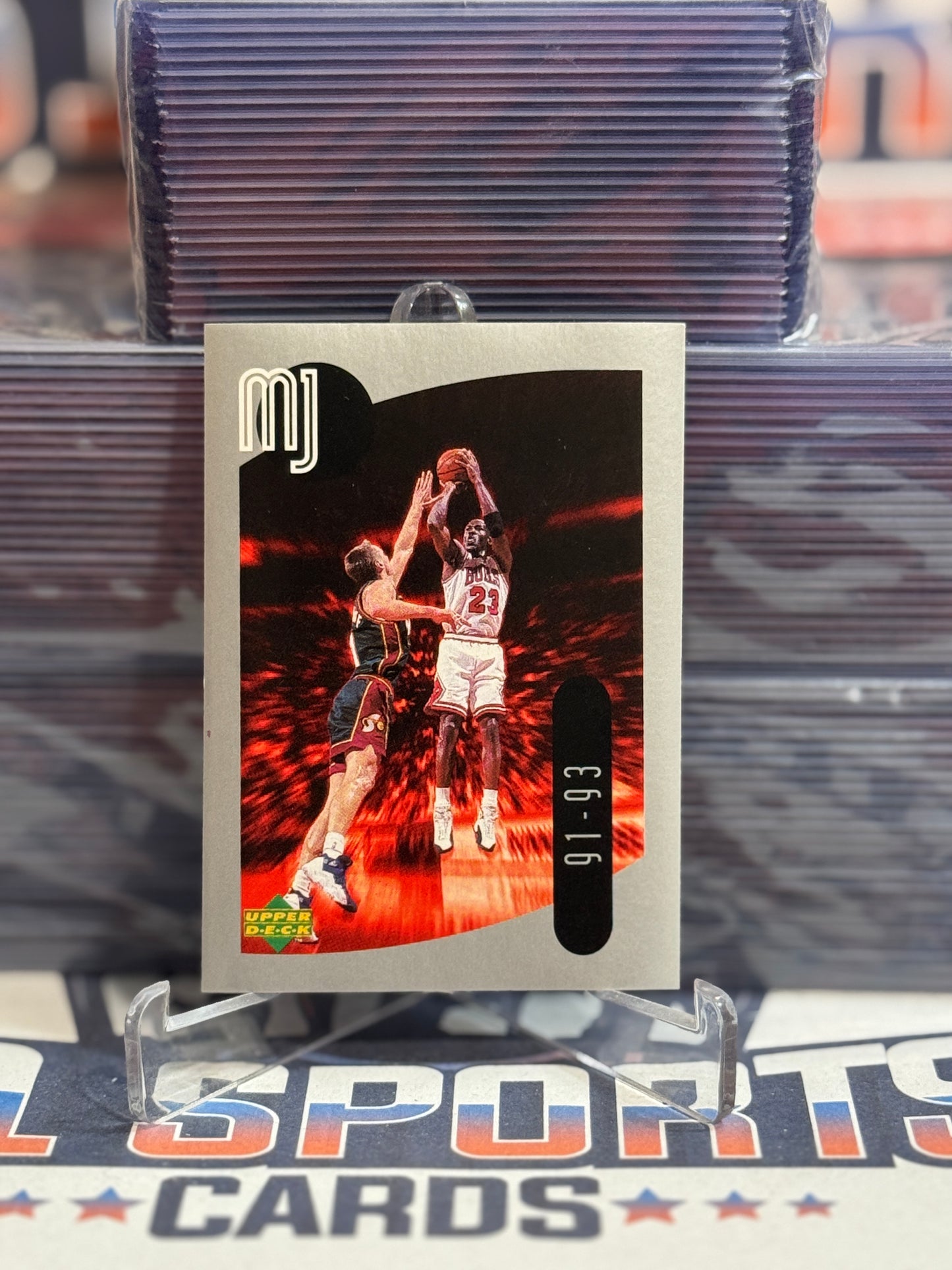 1998 Upper Deck (MJ Sticker Collection) Michael Jordan #34