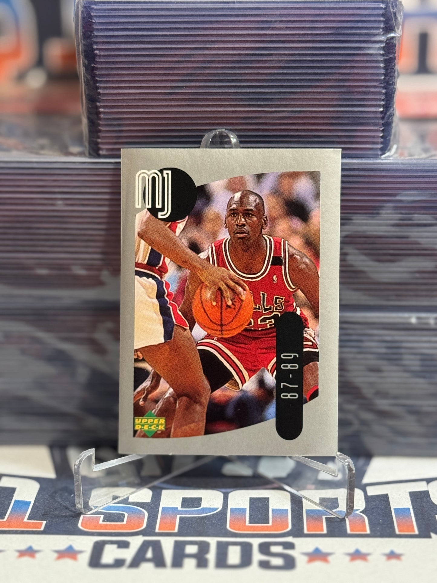 1998 Upper Deck (MJ Sticker Collection) Michael Jordan #19