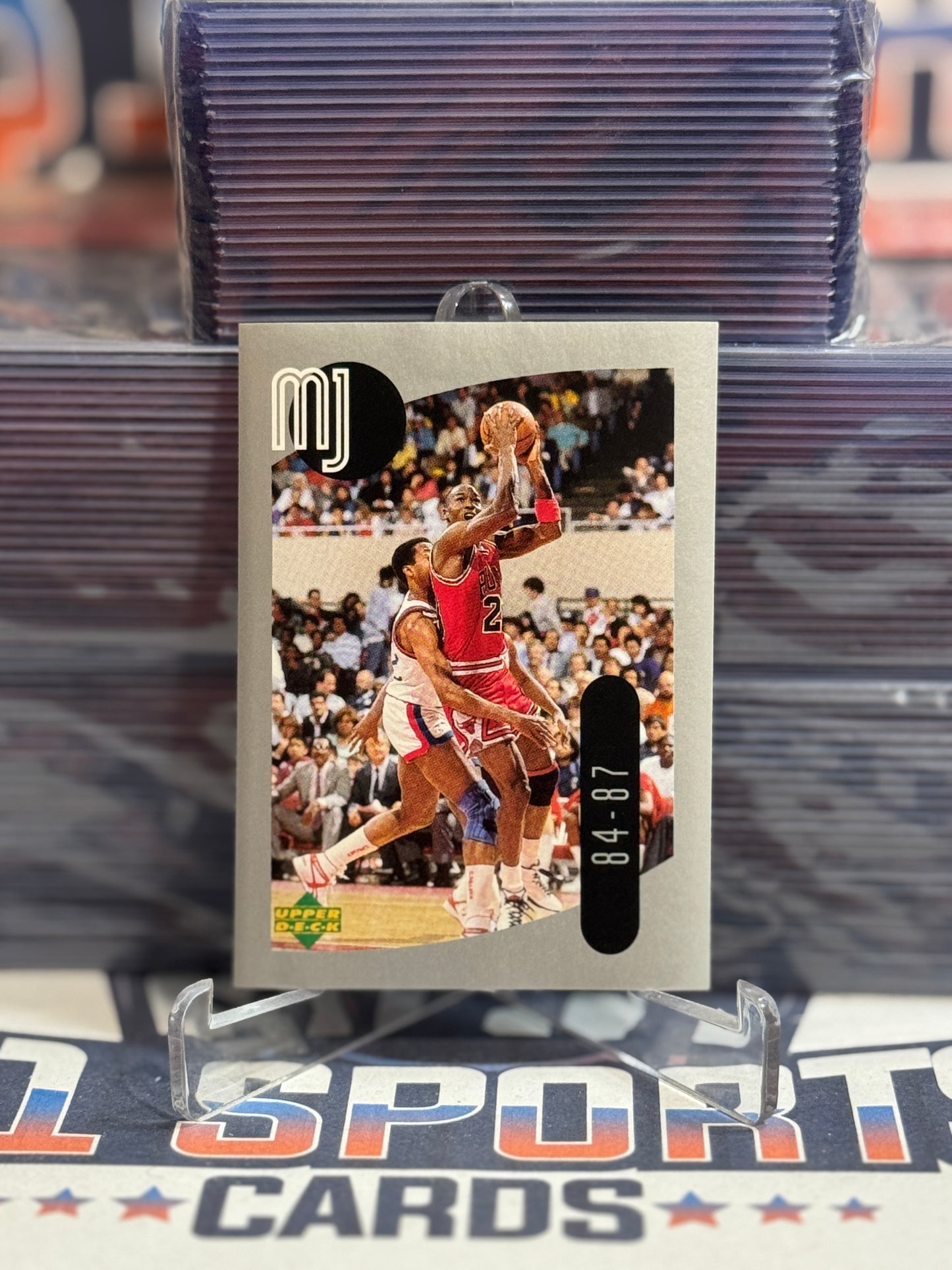 1998 Upper Deck (MJ Sticker Collection) Michael Jordan #16