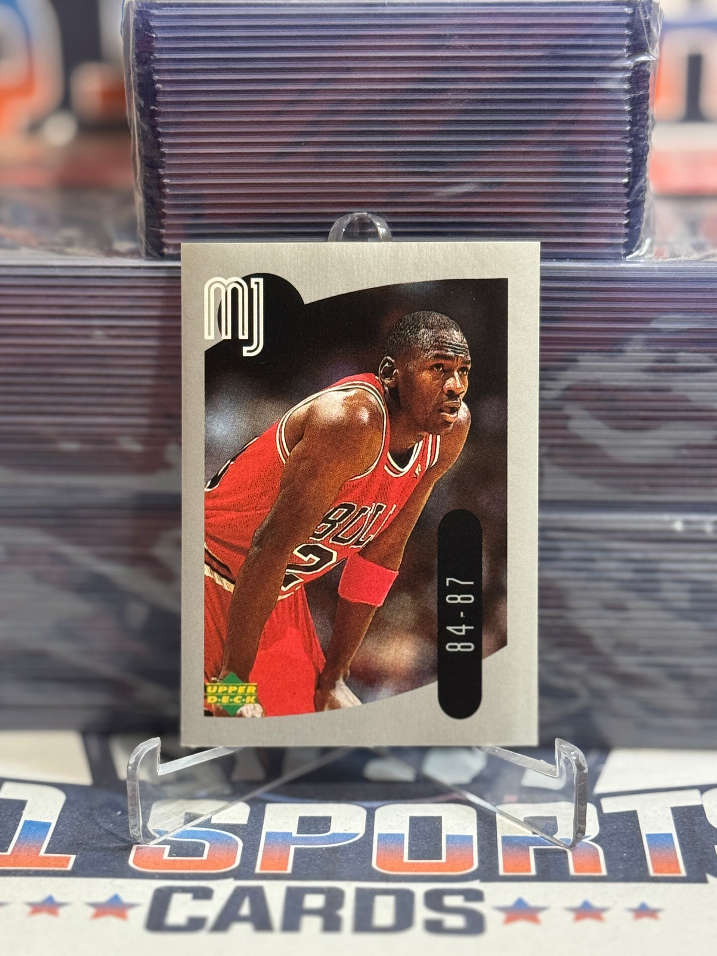 1998 Upper Deck (MJ Sticker Collection) Michael Jordan #14