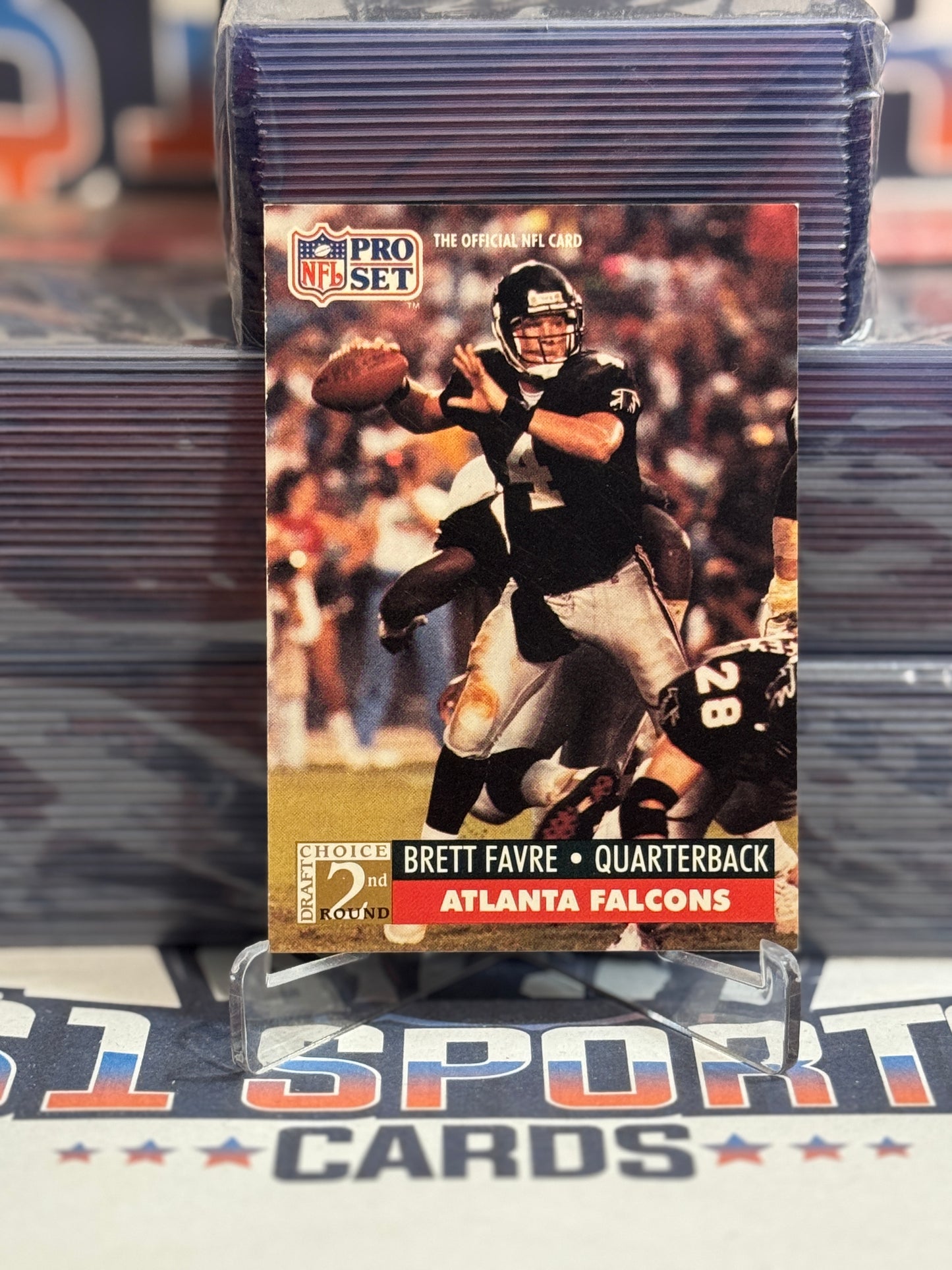 1991 Pro Set Brett Favre Rookie #762