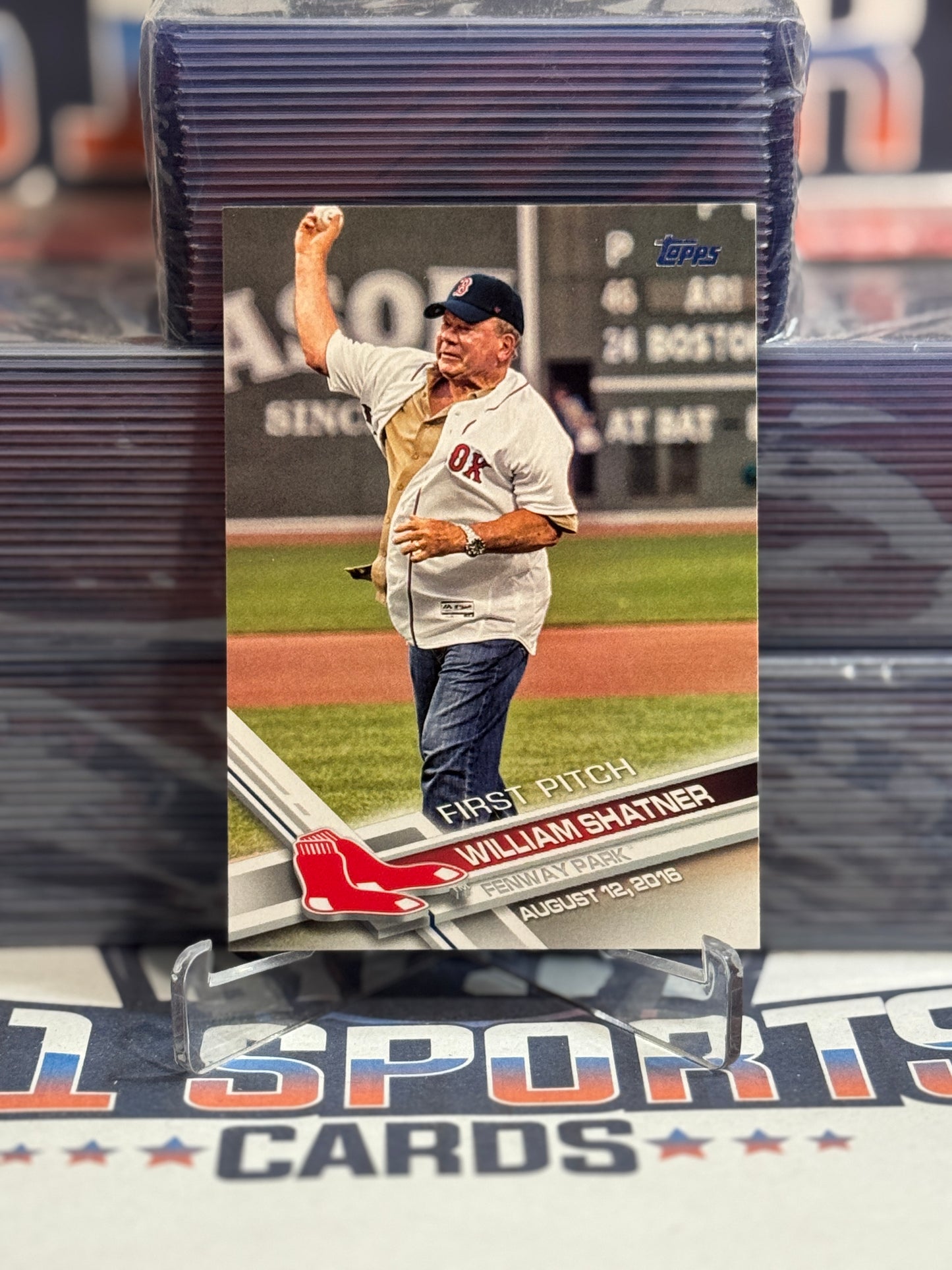 2017 Topps (First Pitch) William Shatner #FP-1