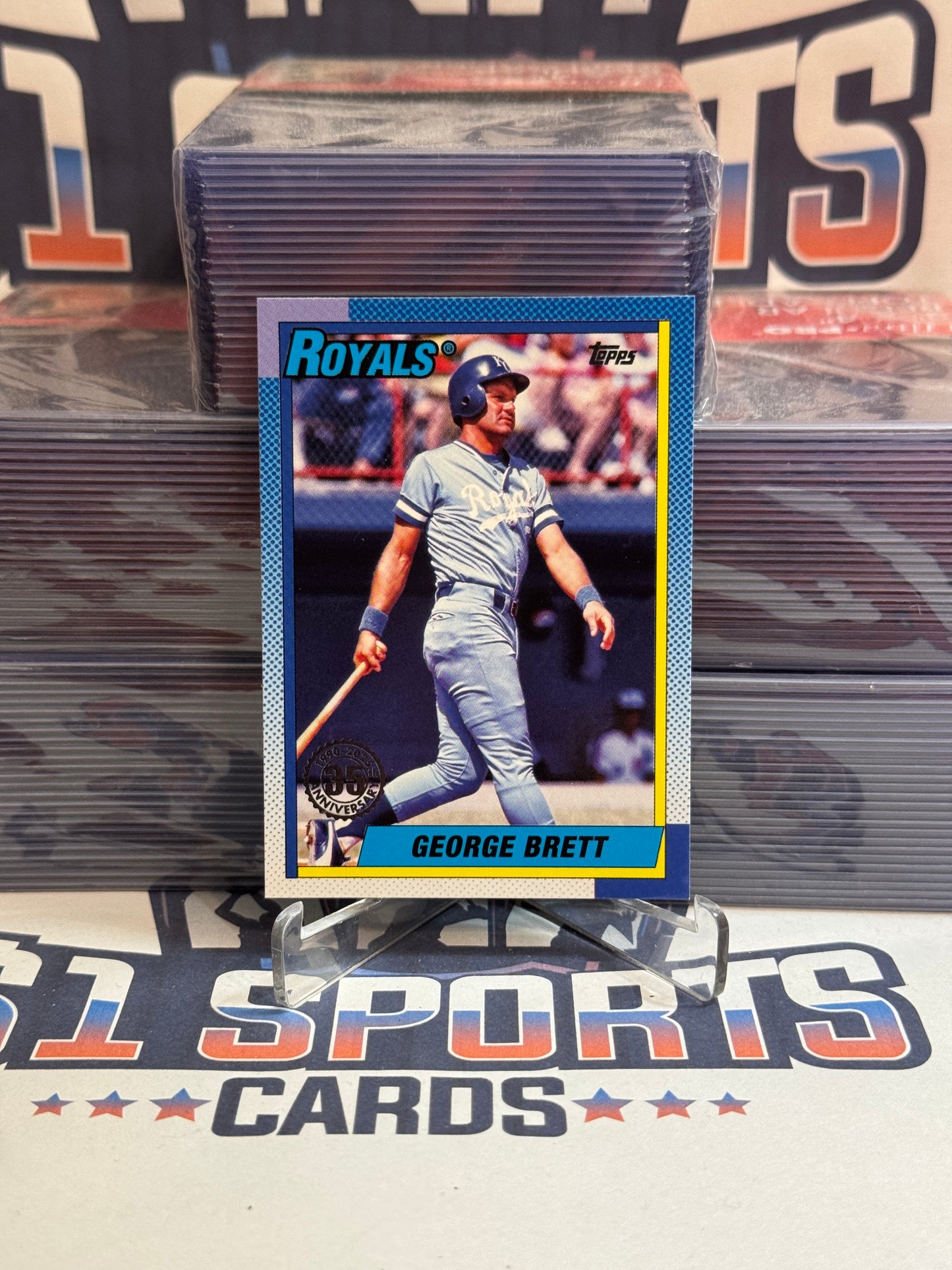 2025 Topps (1990 Redux) George Brett #T90-28