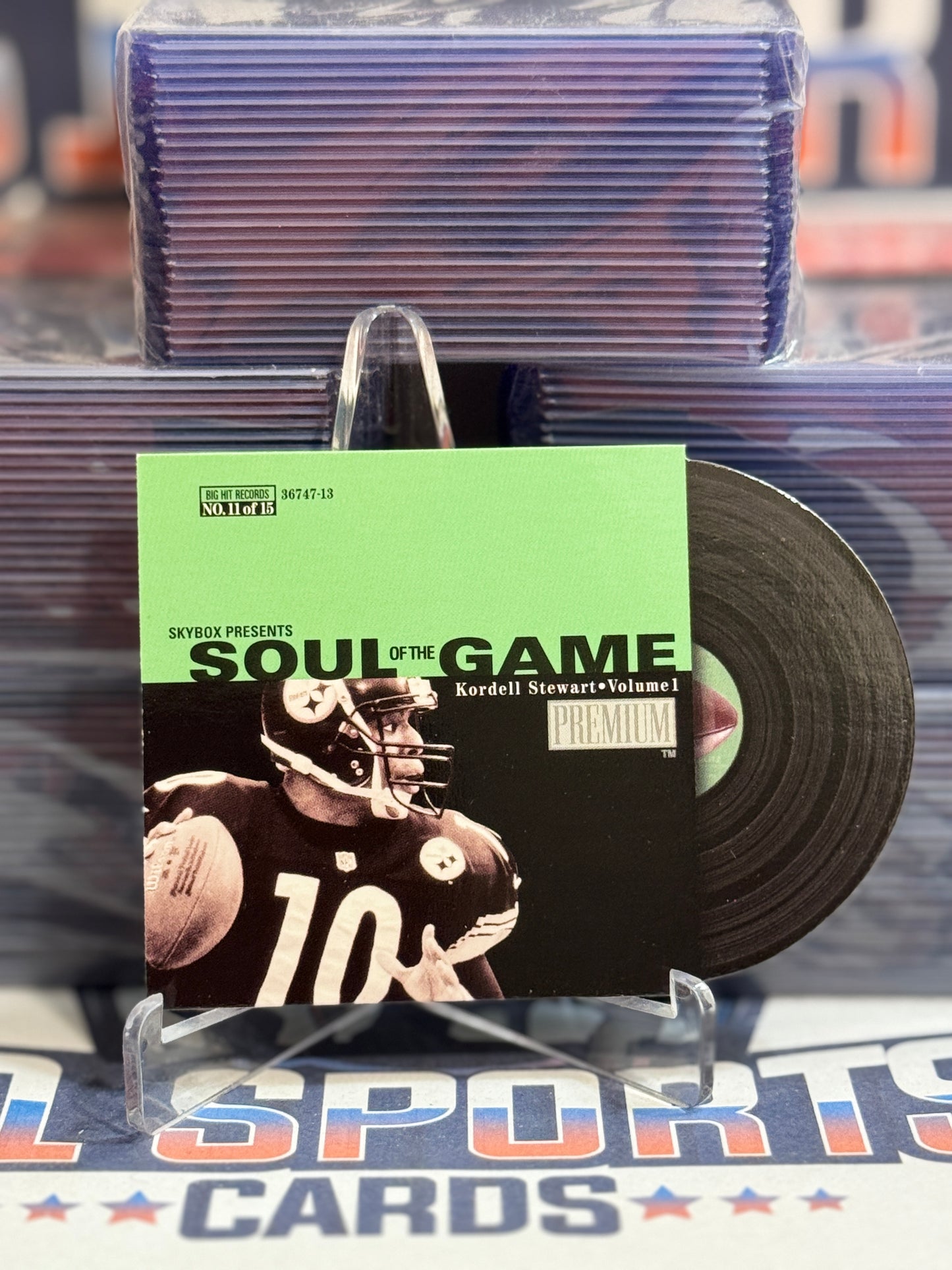 1998 Skybox Premium (Soul of the Game) Kordell Stewart #11