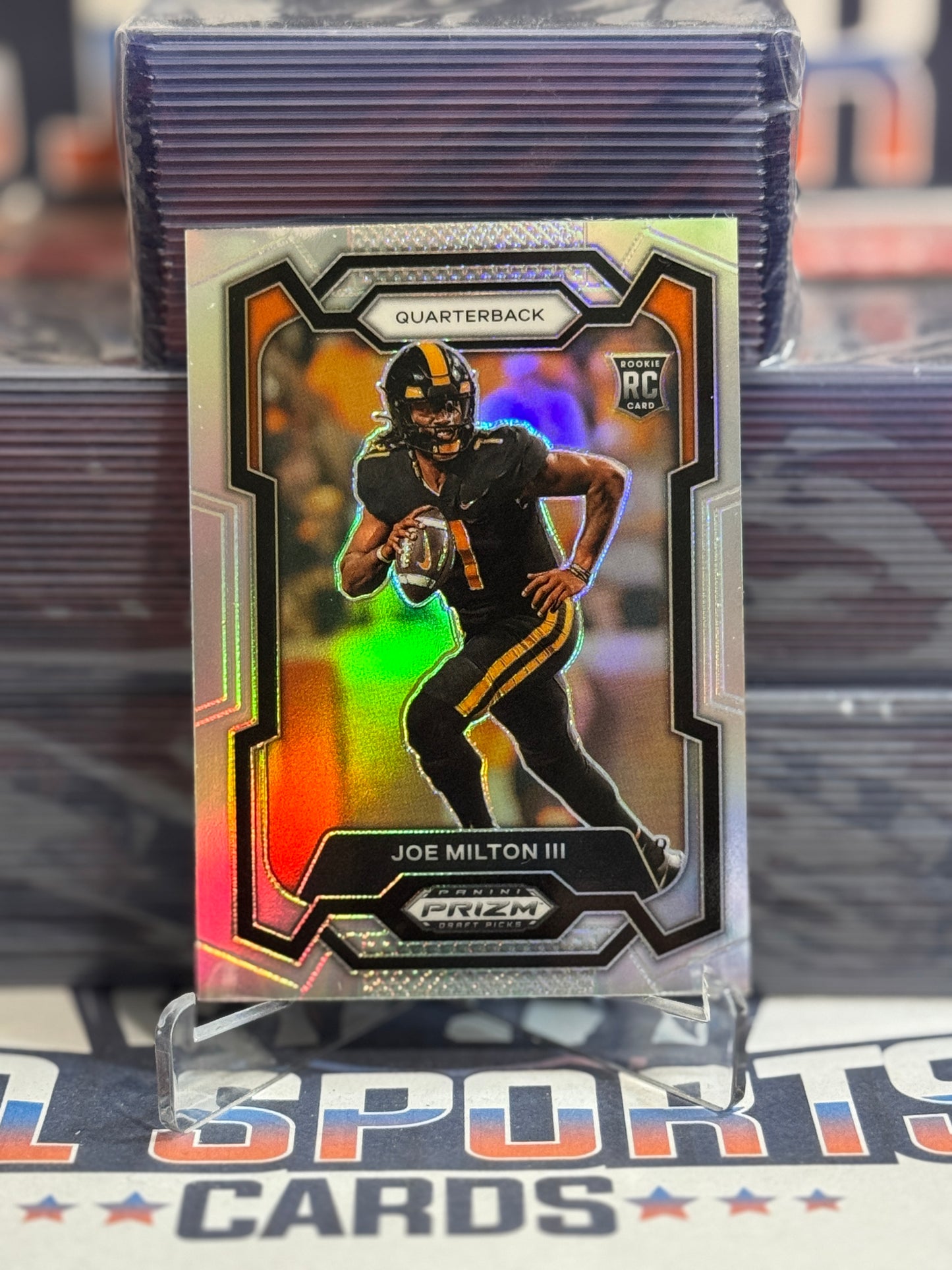 2024 Panini Prizm Draft Picks (Silver Prizm) Joe Milton III Rookie #157