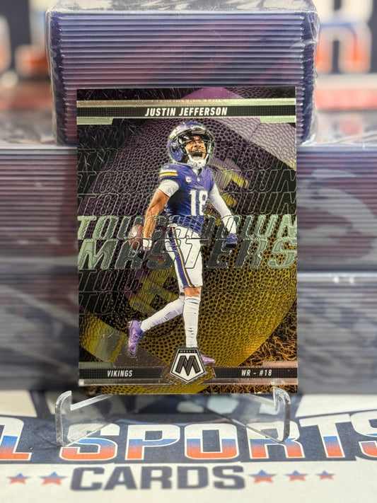 2025 Panini Mosaic (Touchdown Masters) Justin Jefferson #4