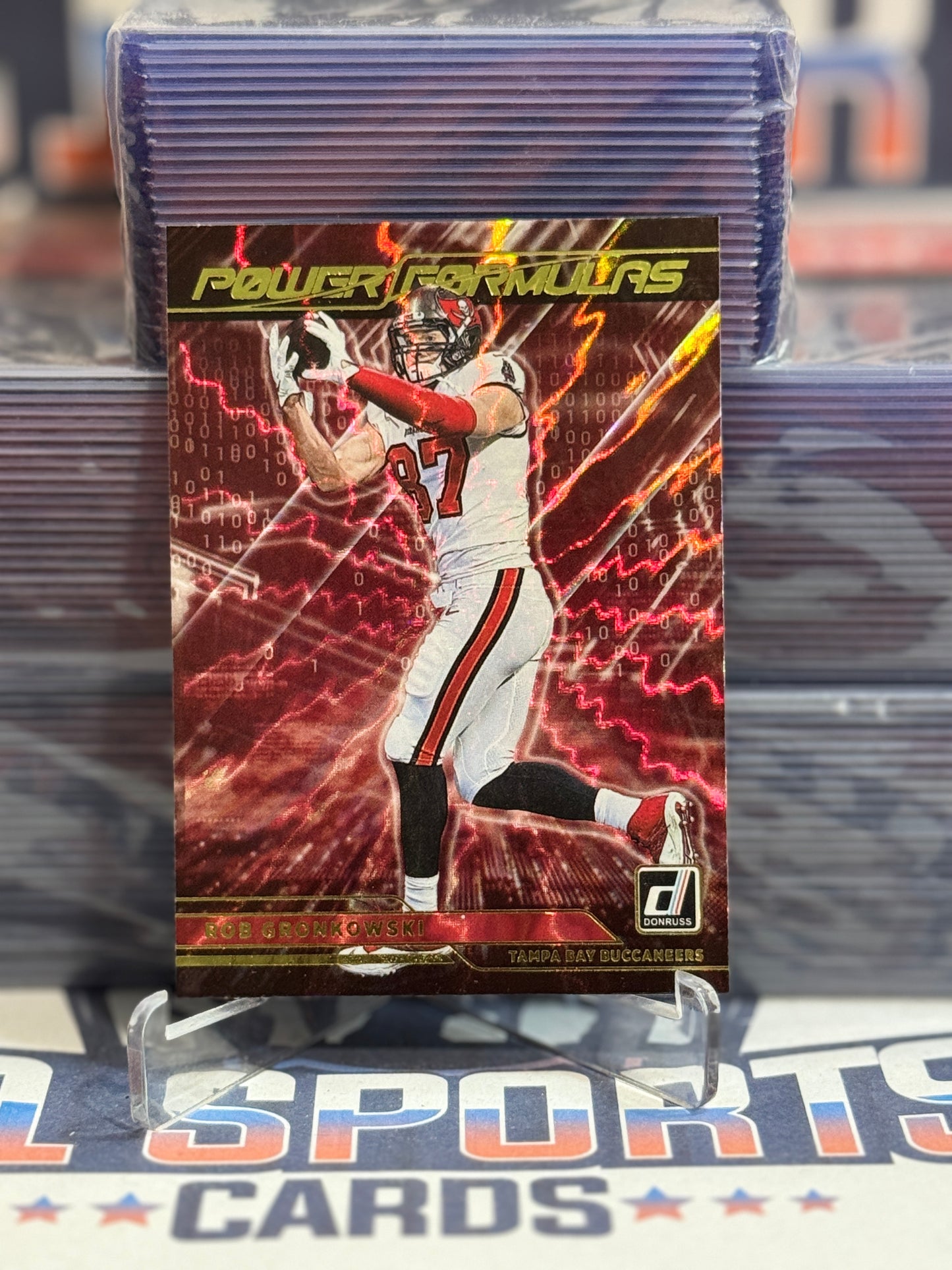 2021 Donruss (Power Formulas) Rob Gronkowski #PF13
