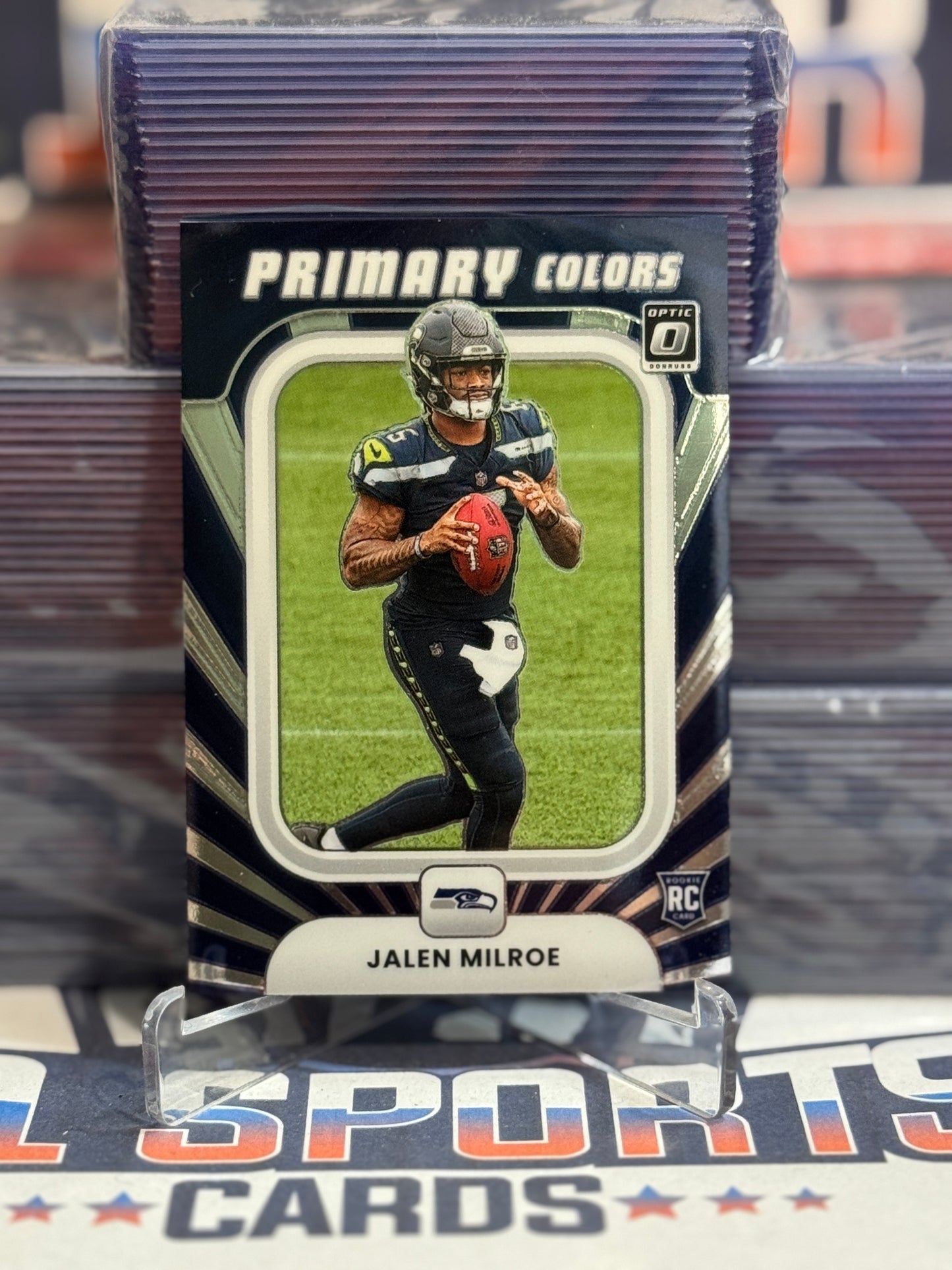 2025 Donruss Optic (True Colors) Jalen Milroe Rookie #15