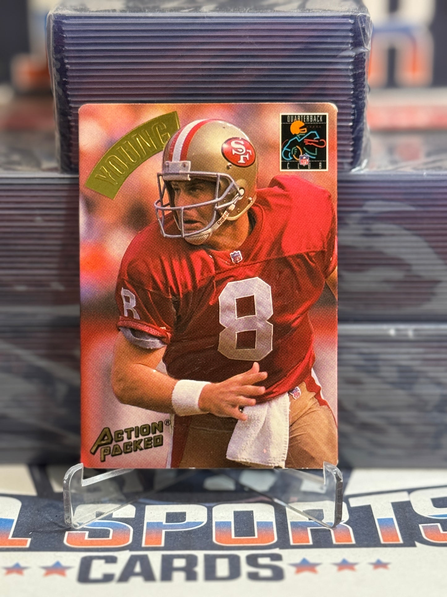 1994 Action Packed Steve Young #184