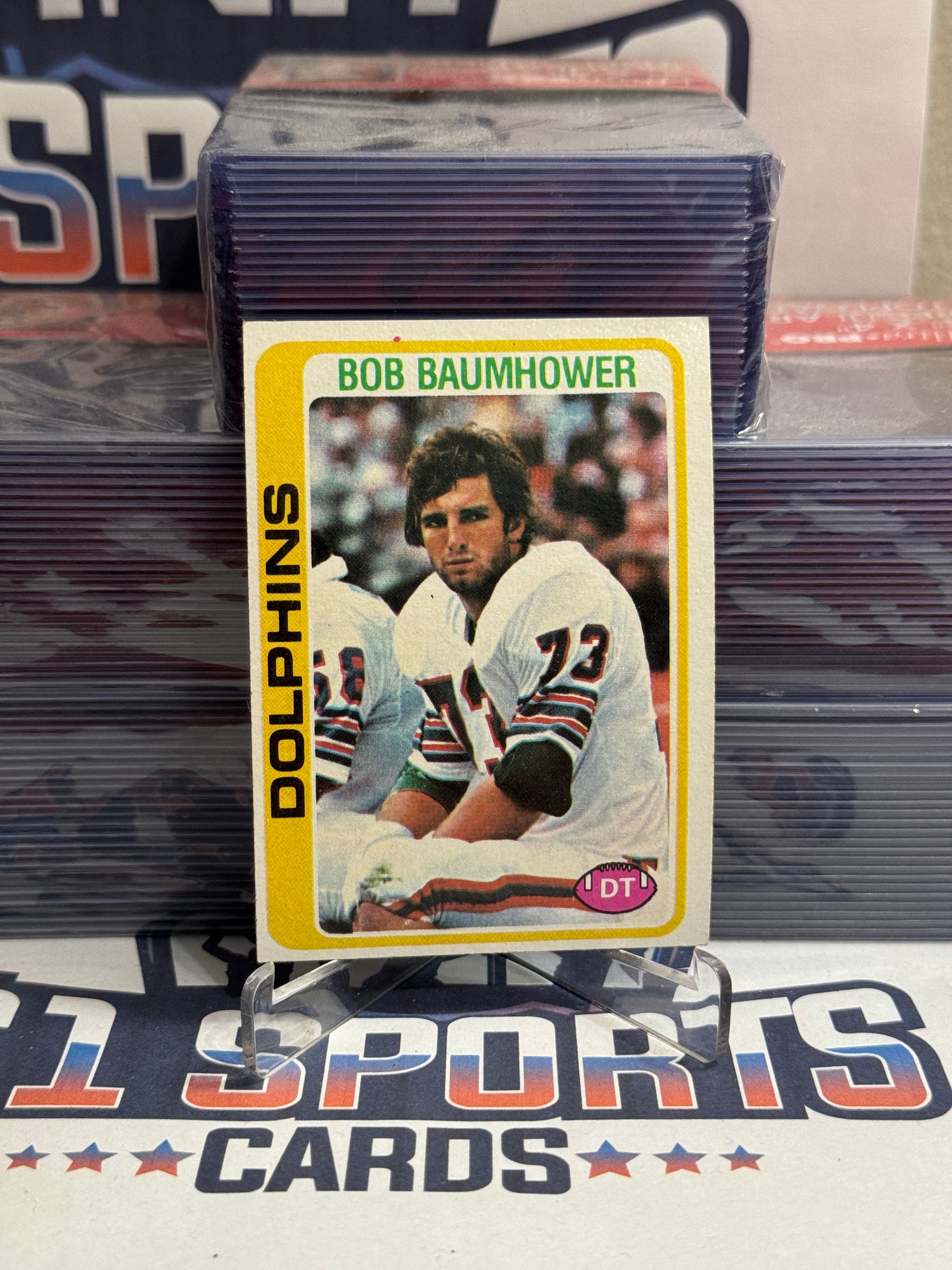1975 Topps Bob Baumhower Rookie #466
