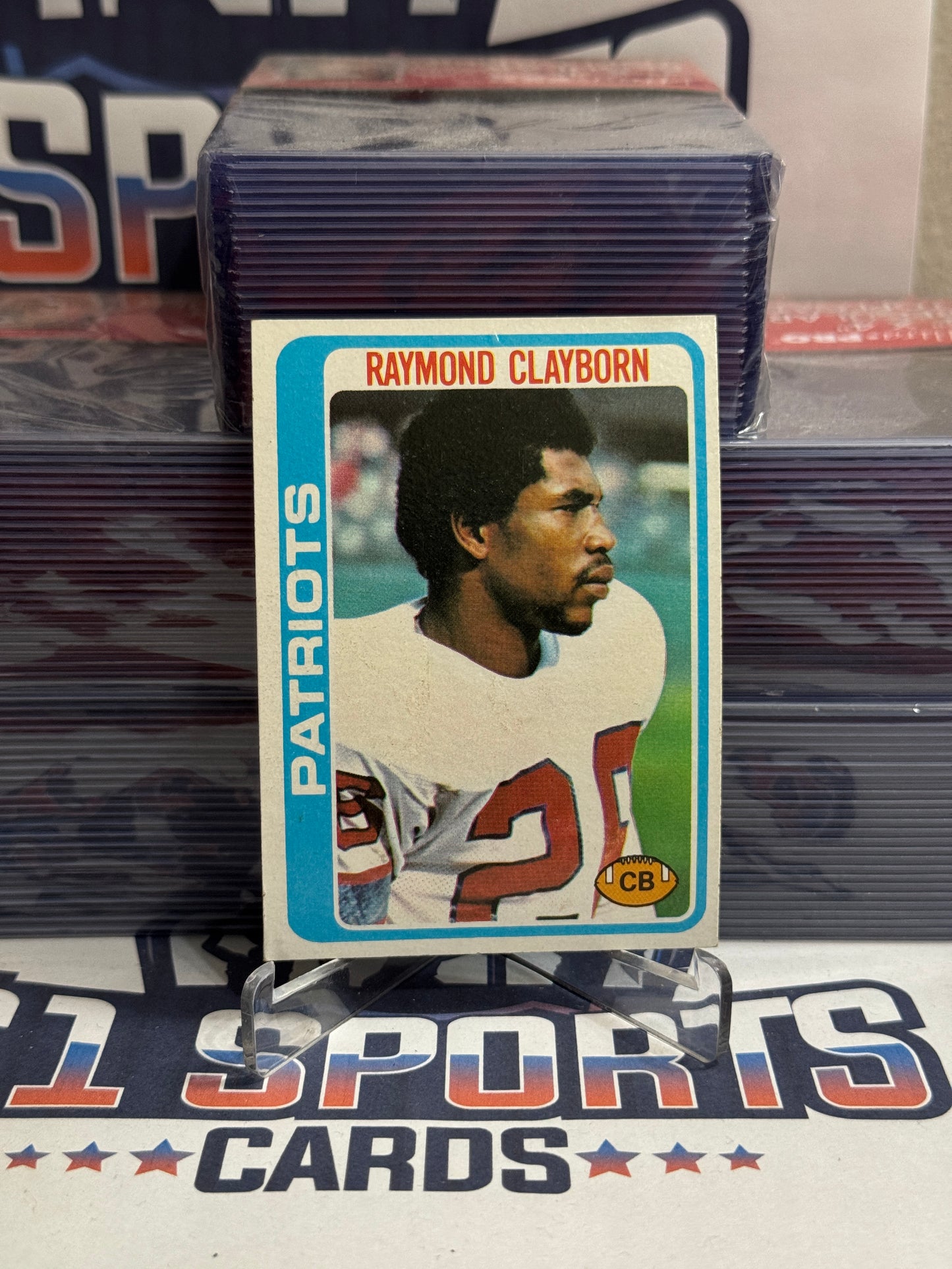 1975 Topps Raymond Clayborn Rookie #158