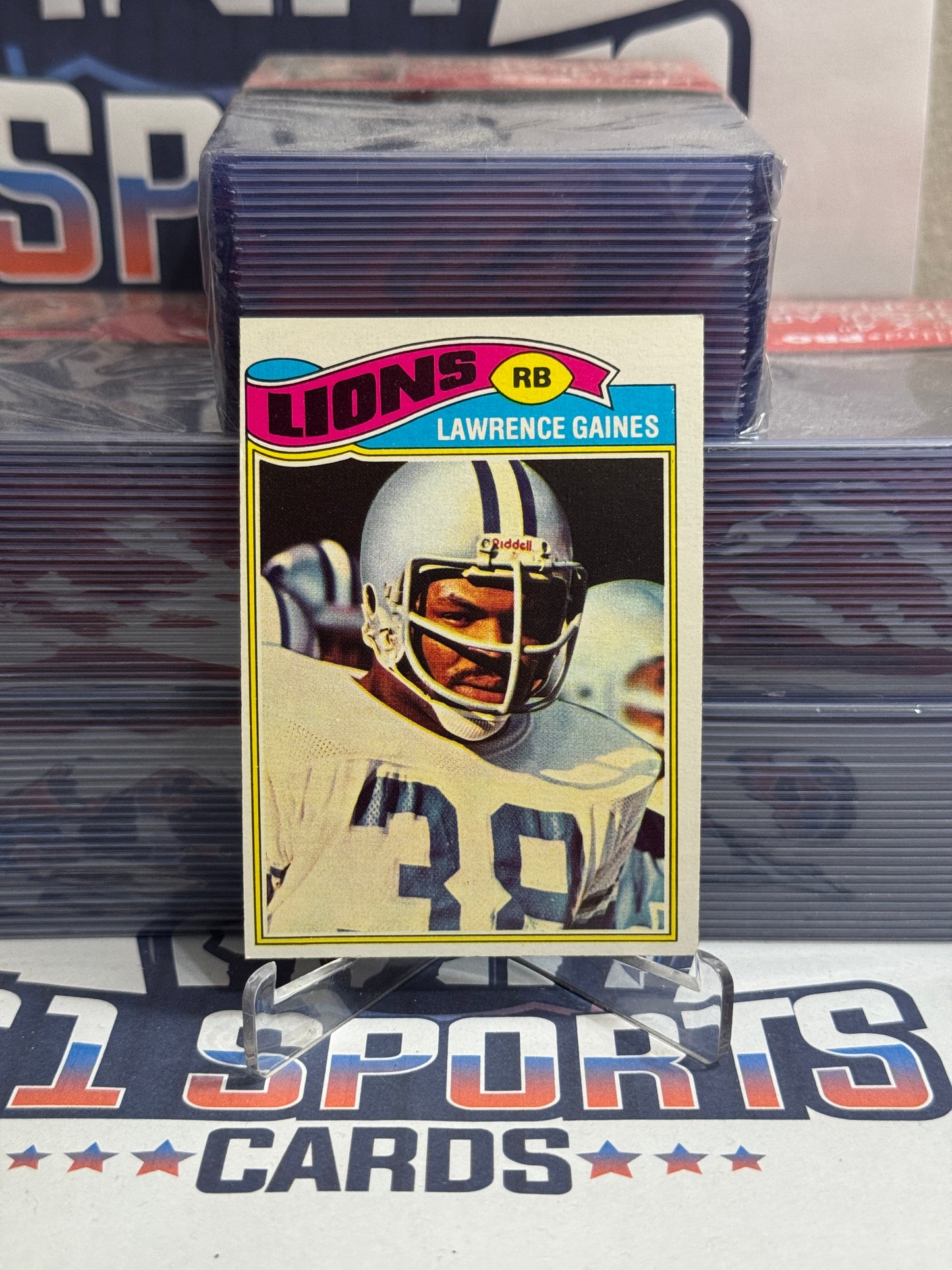 1977 Topps Larence Gaines Rookie #21