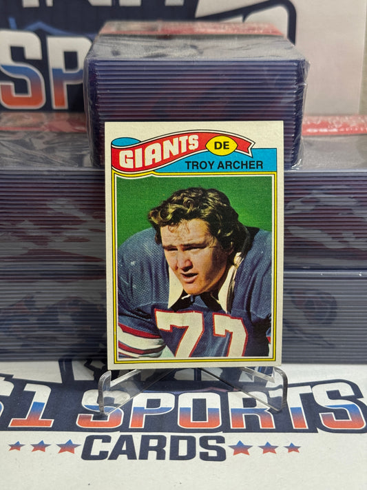 1977 Topps Troy Archer Rookie #258