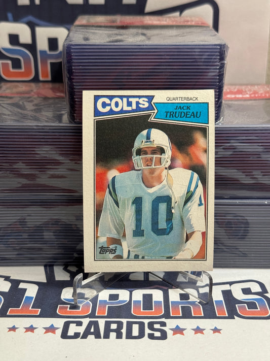 1987 Topps Jack Trudeau Rookie #373