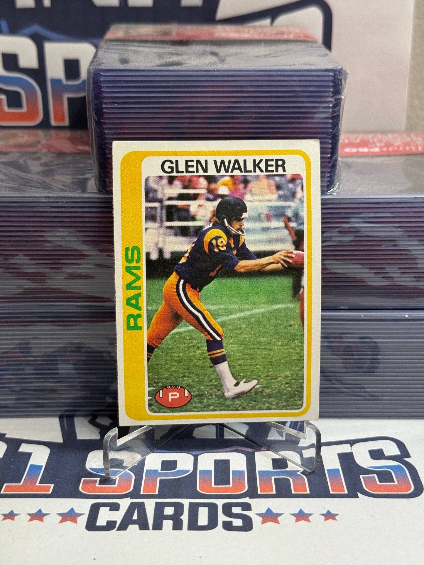 1978 Topps Glen Walker Rookie #479