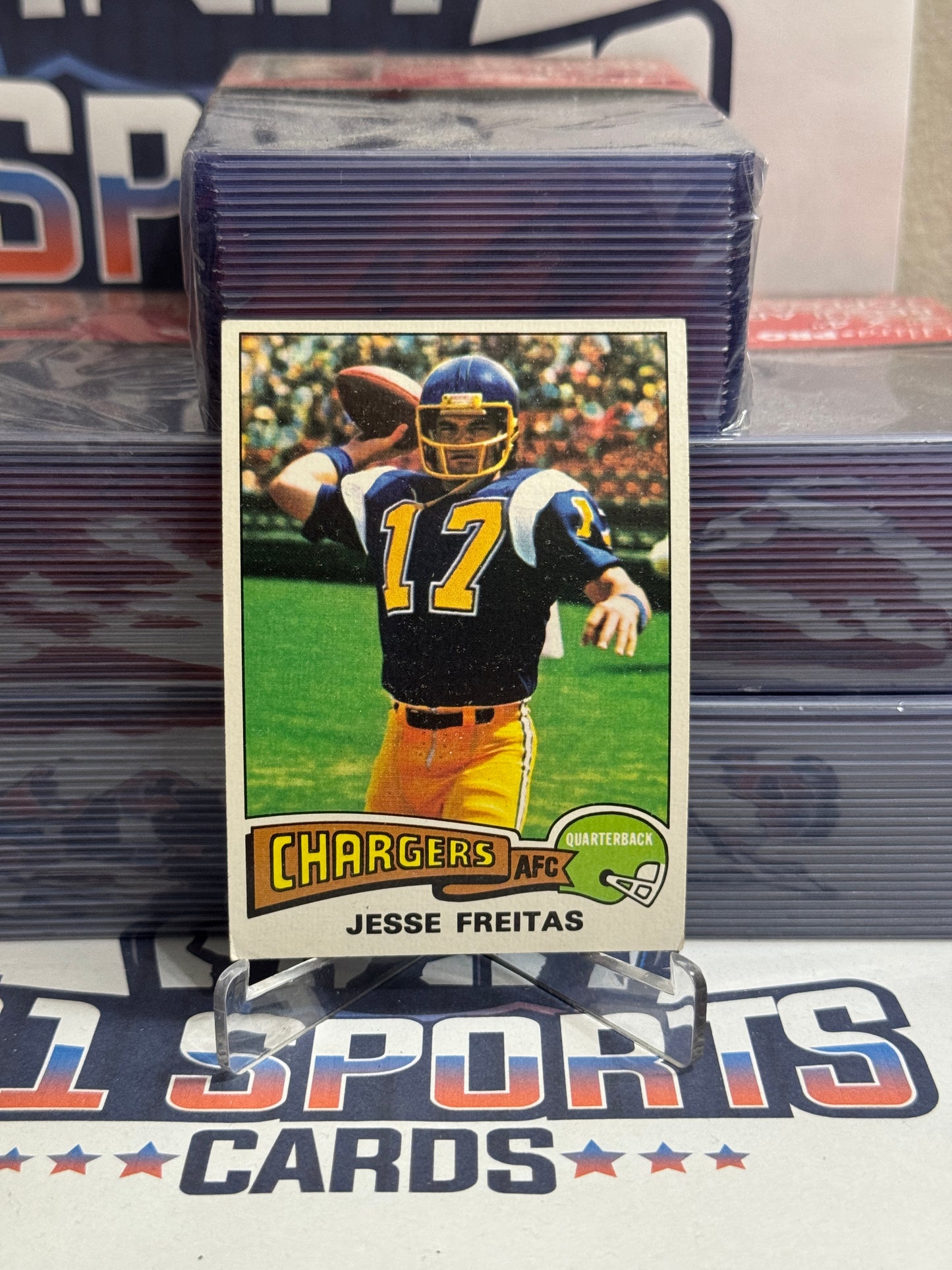 1975 Topps Jesse Freitas Rookie #518