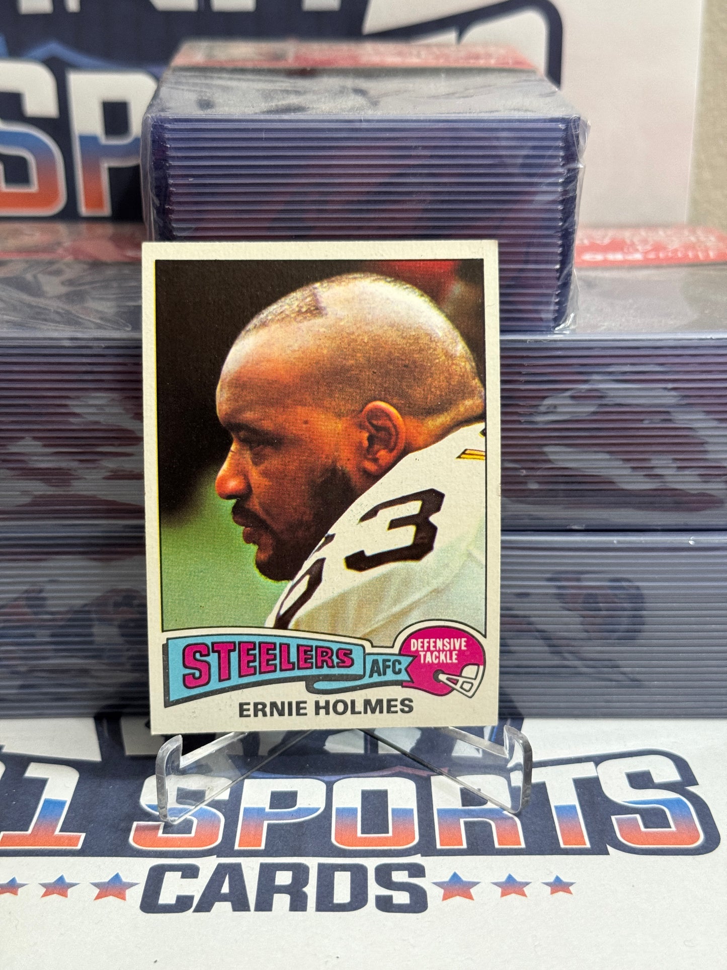 1975 Topps Ernie Holmes Rookie #328