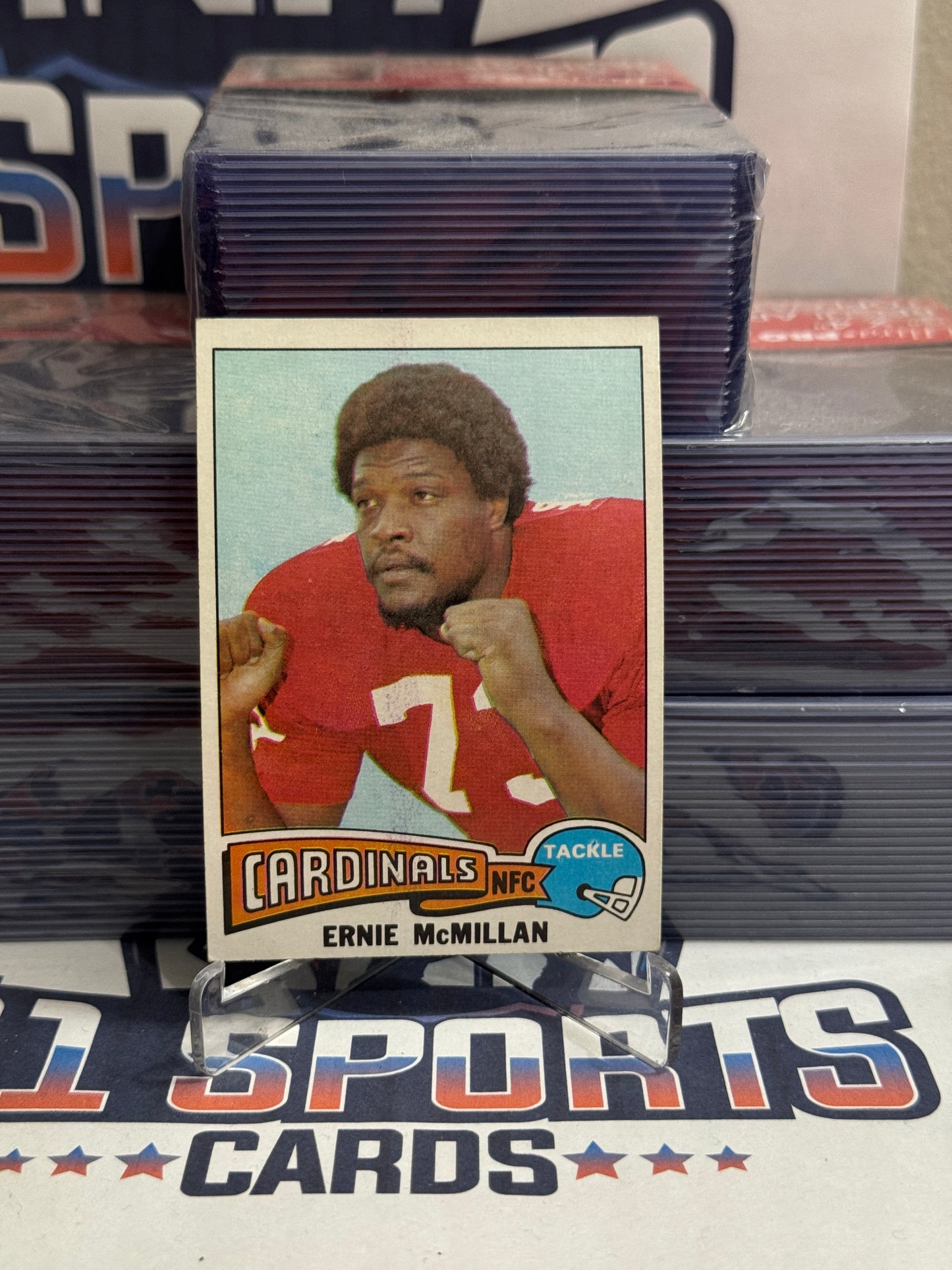 1975 Topps Ernie McMillan #344