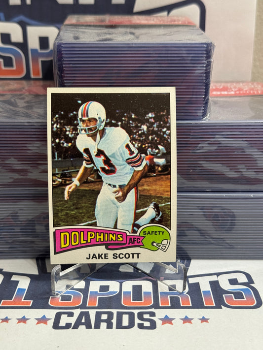 1975 Topps Jake Scott #291