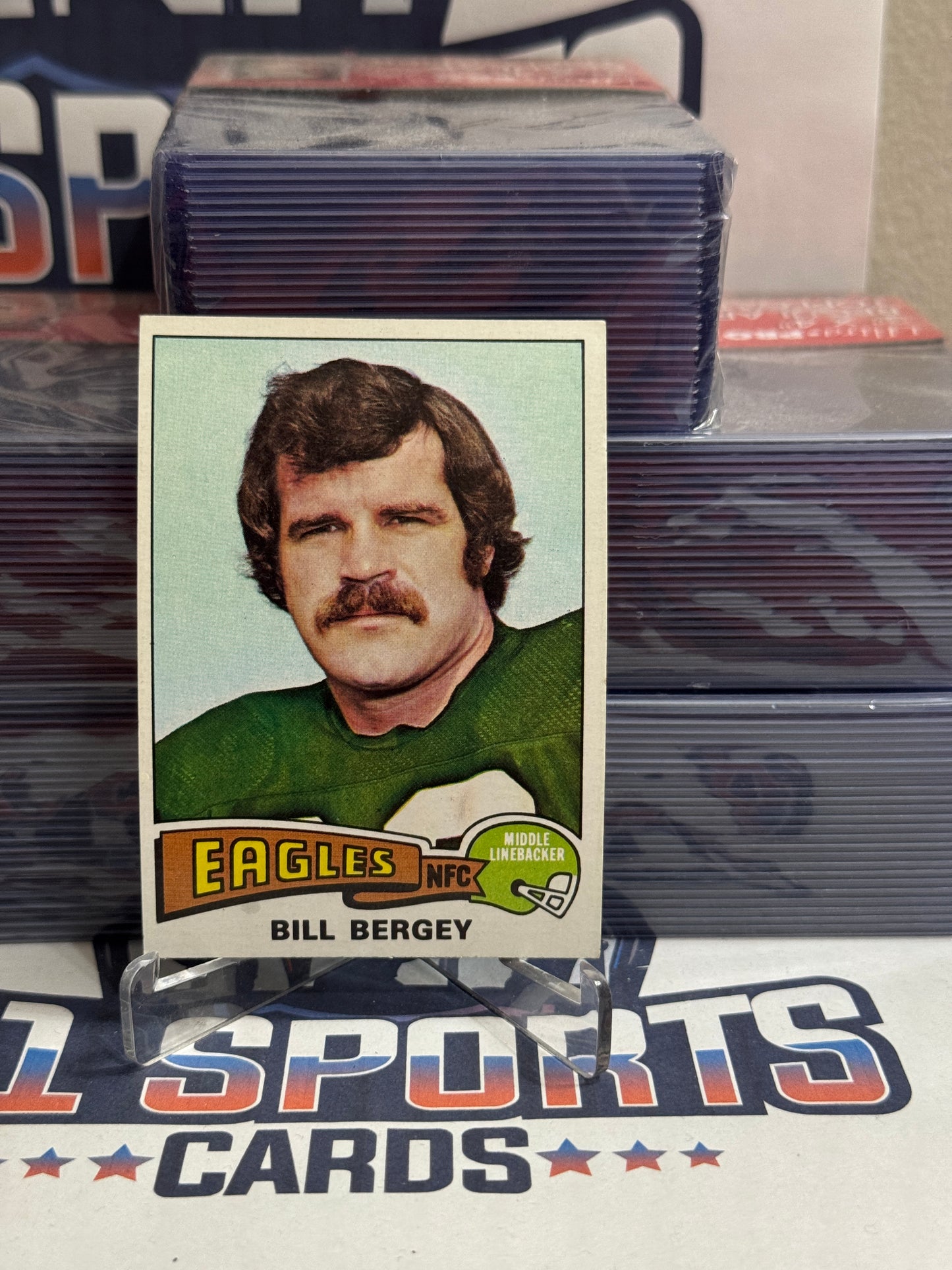 1975 Topps Bill Bergey #451