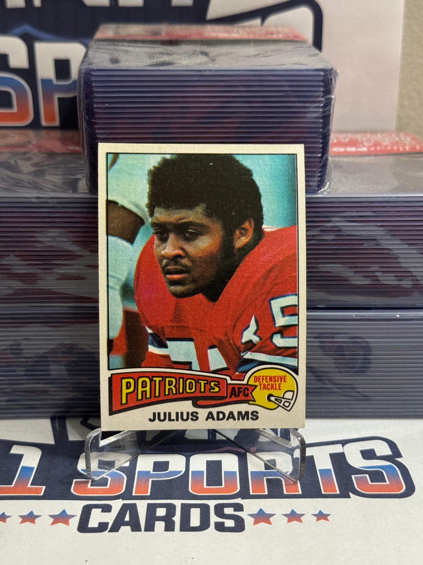 1975 Topps Julius Adams #73