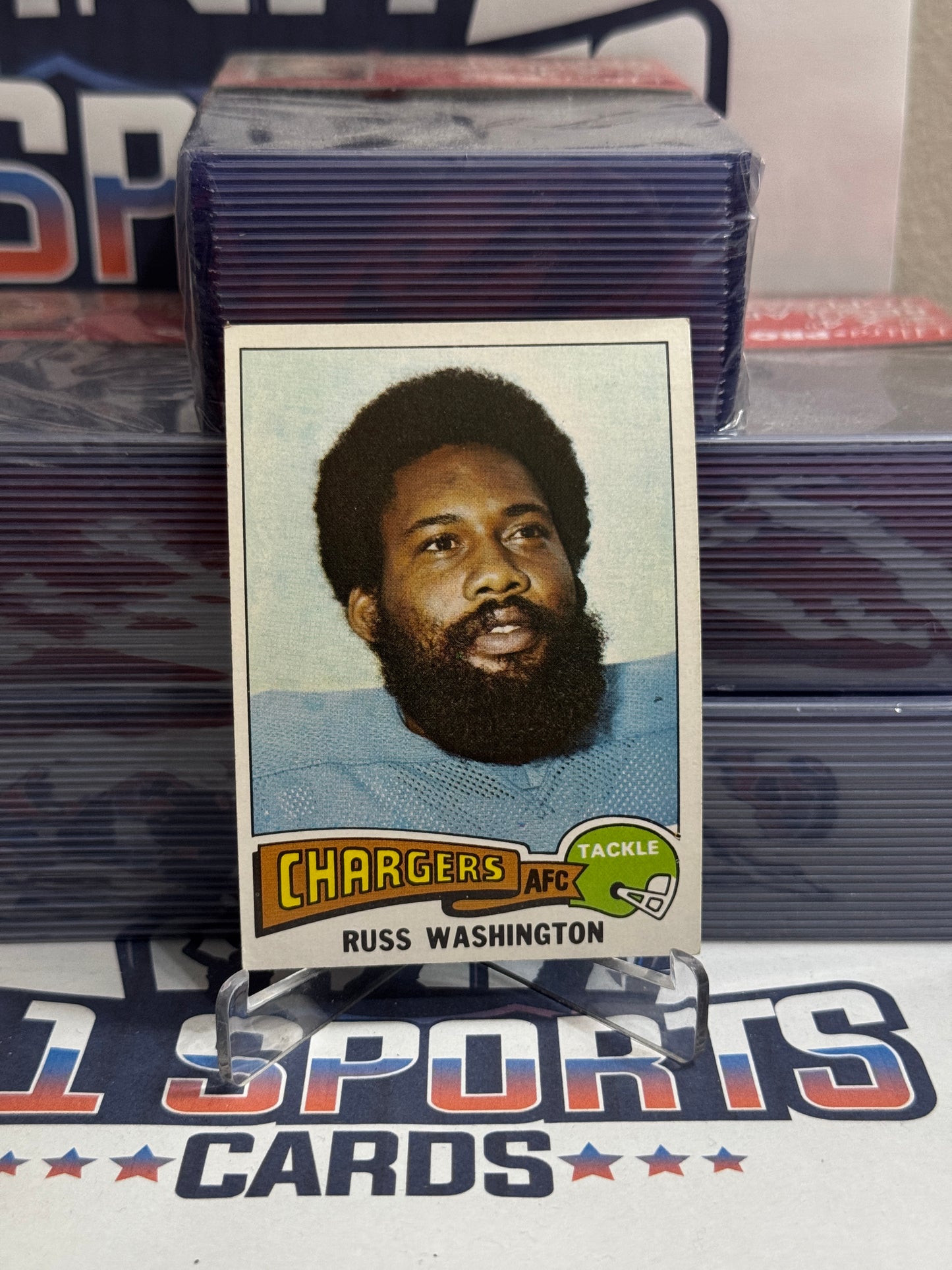 1975 Topps Russ Washington #335