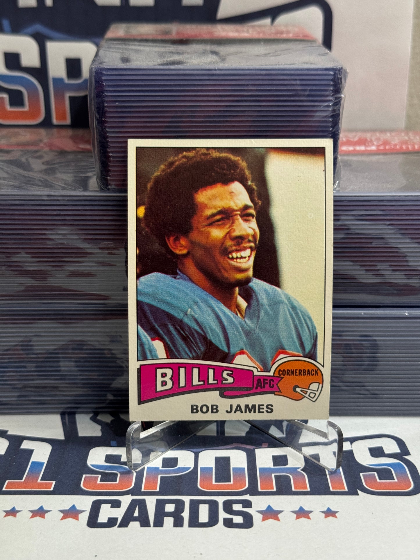 1975 Topps Bob James #299