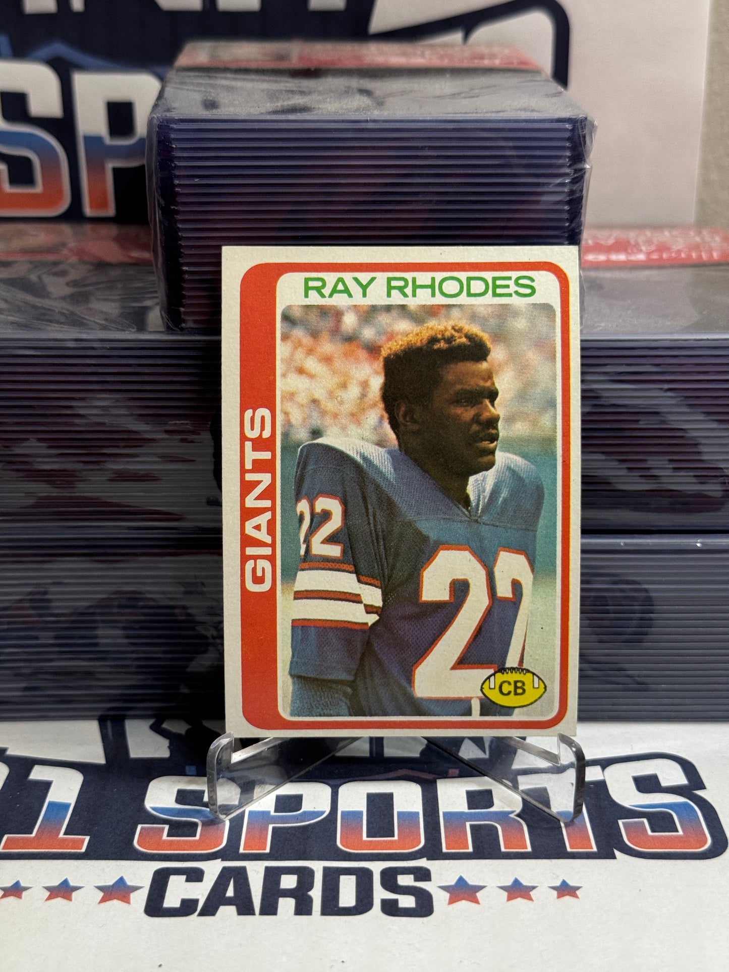 1978 Topps Ray Rhodes #188