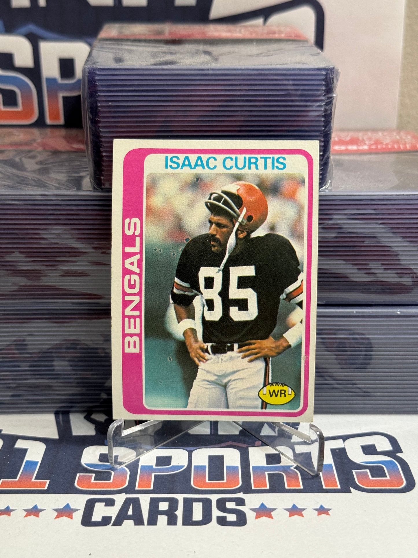 1978 Topps Isaac Curtis #185