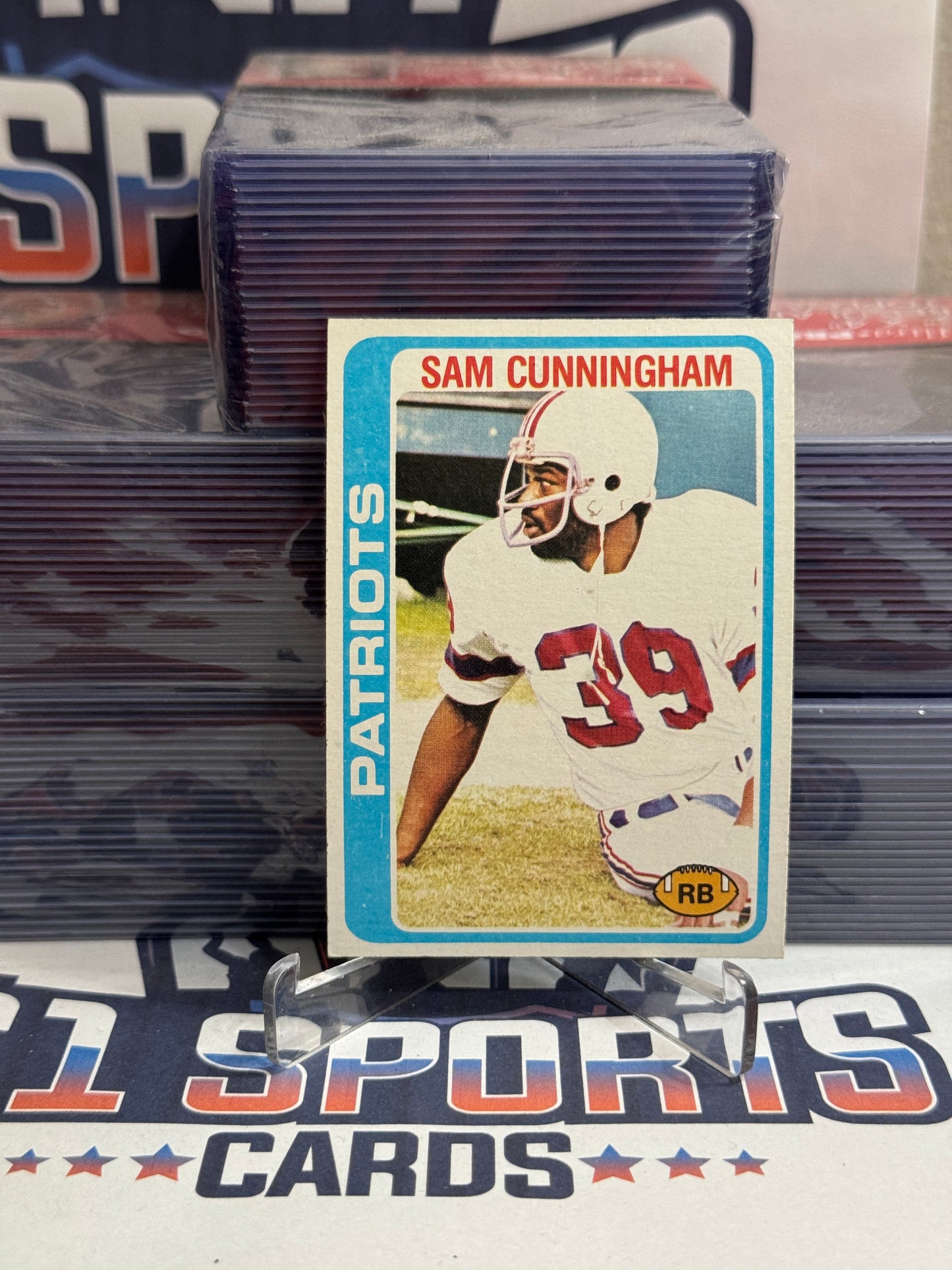 1978 Topps Sam Cunningham #341
