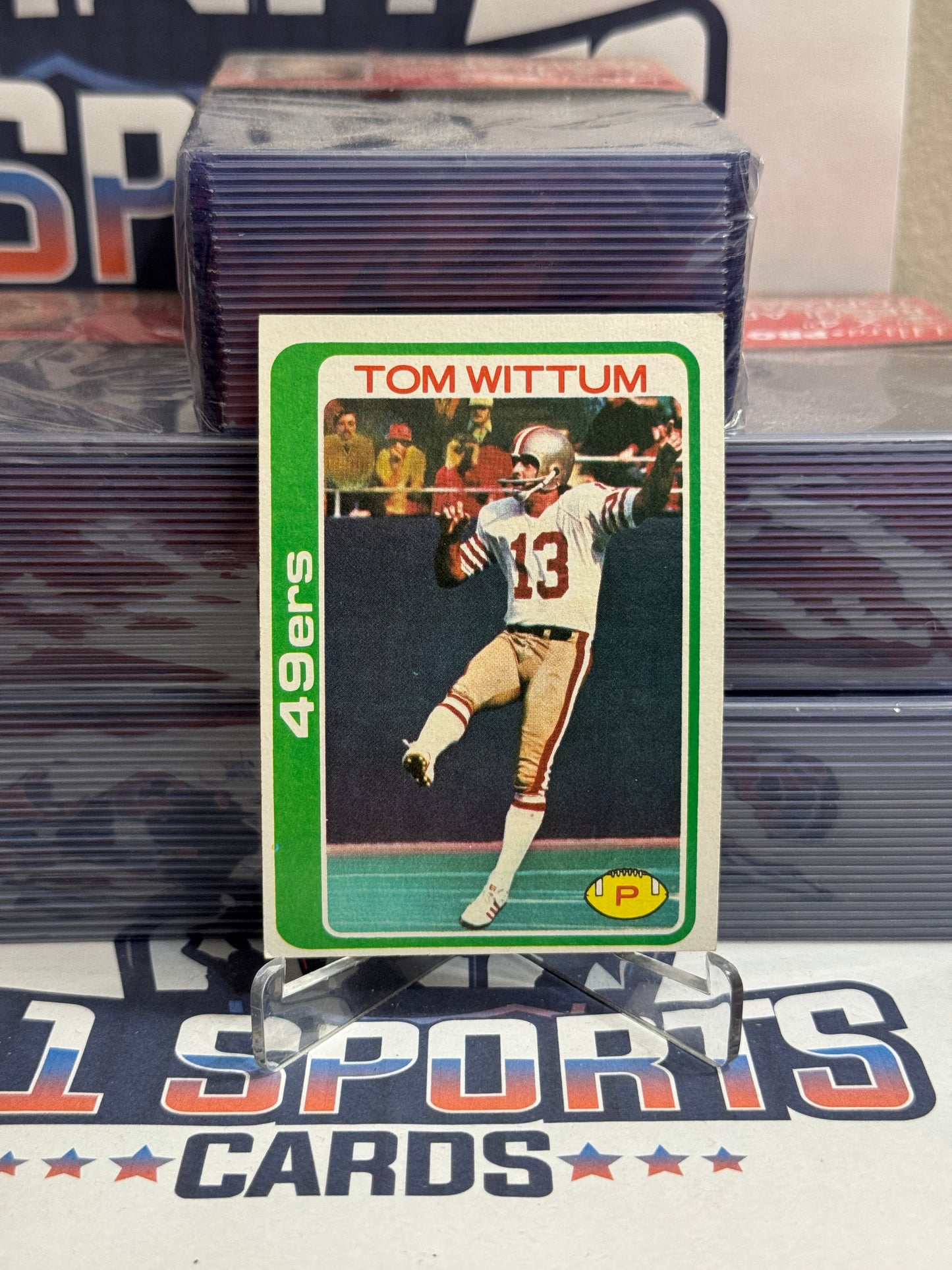1978 Topps Tom Wittum #77