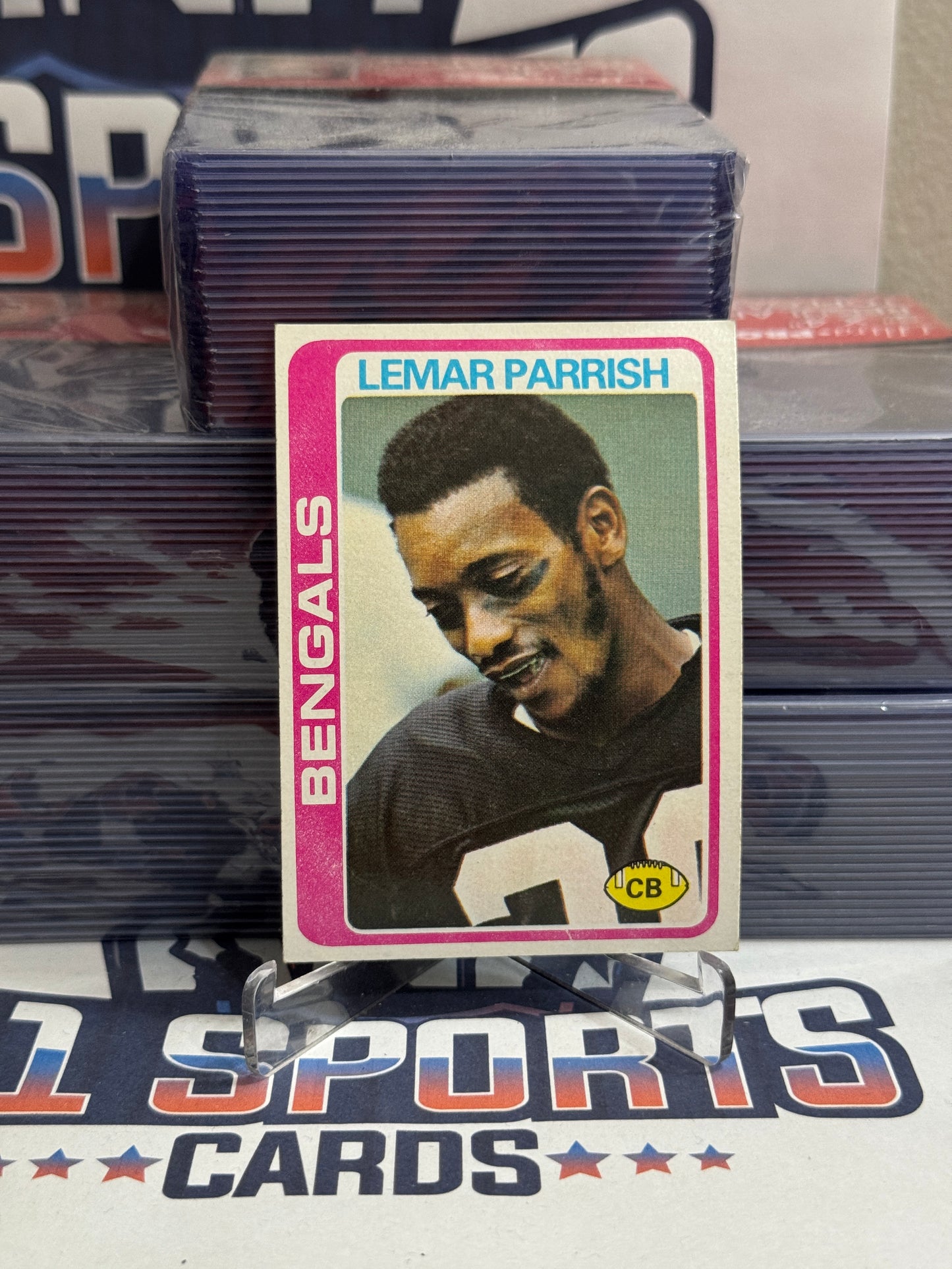 1978 Topps Lemar Parrish #455