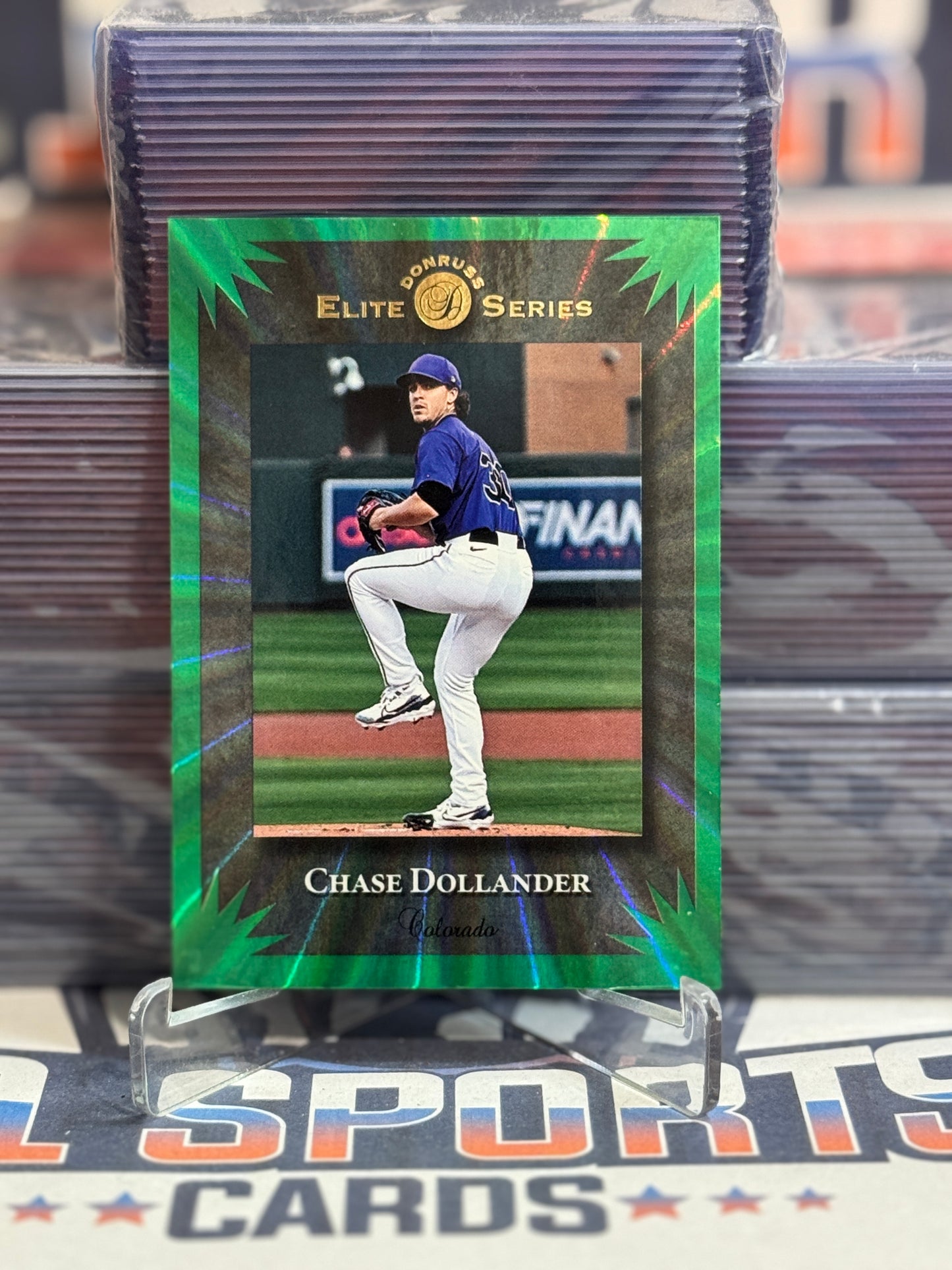 2024 Donruss (Green, Elite Series) Chase Dollander #9