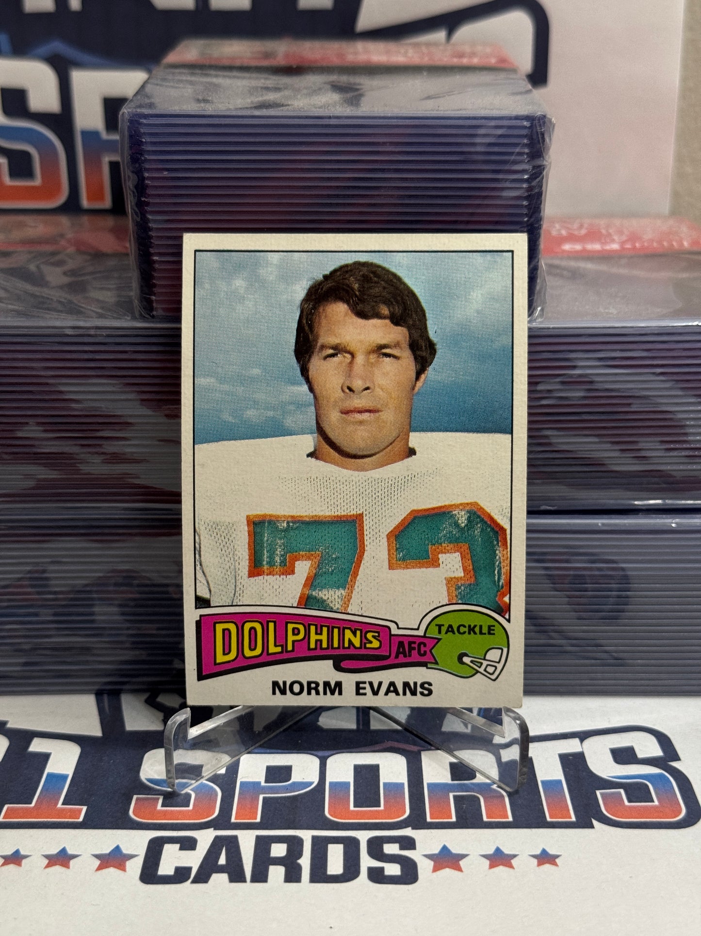 1975 Topps Norm Evans #234