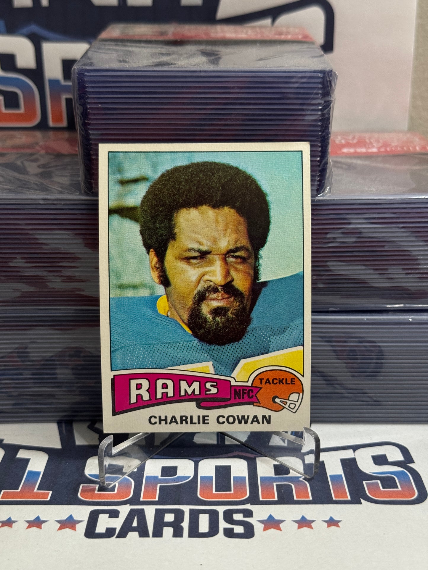 1975 Topps Charlie Cowan #92