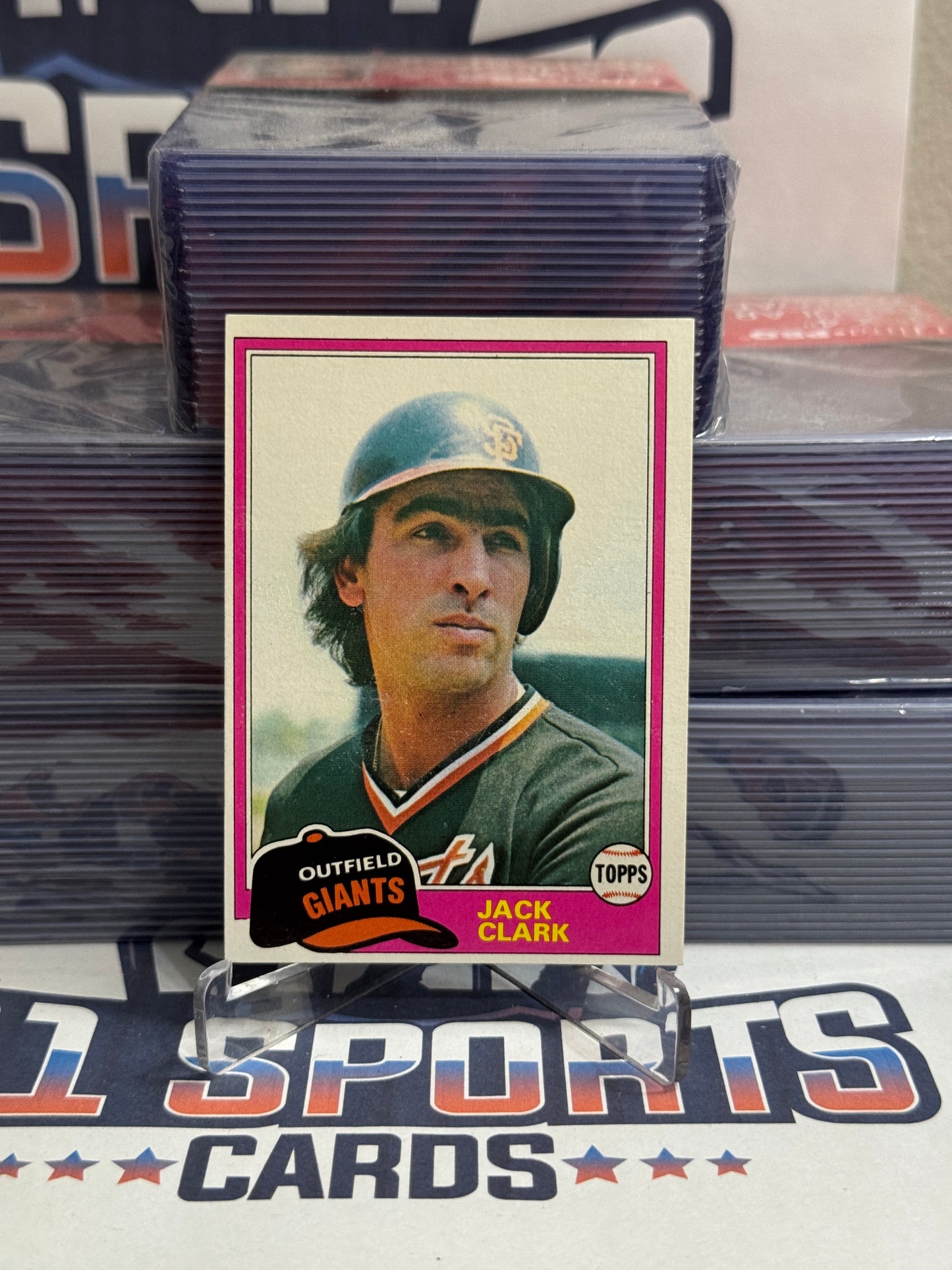 1981 Topps Jack Clark #30