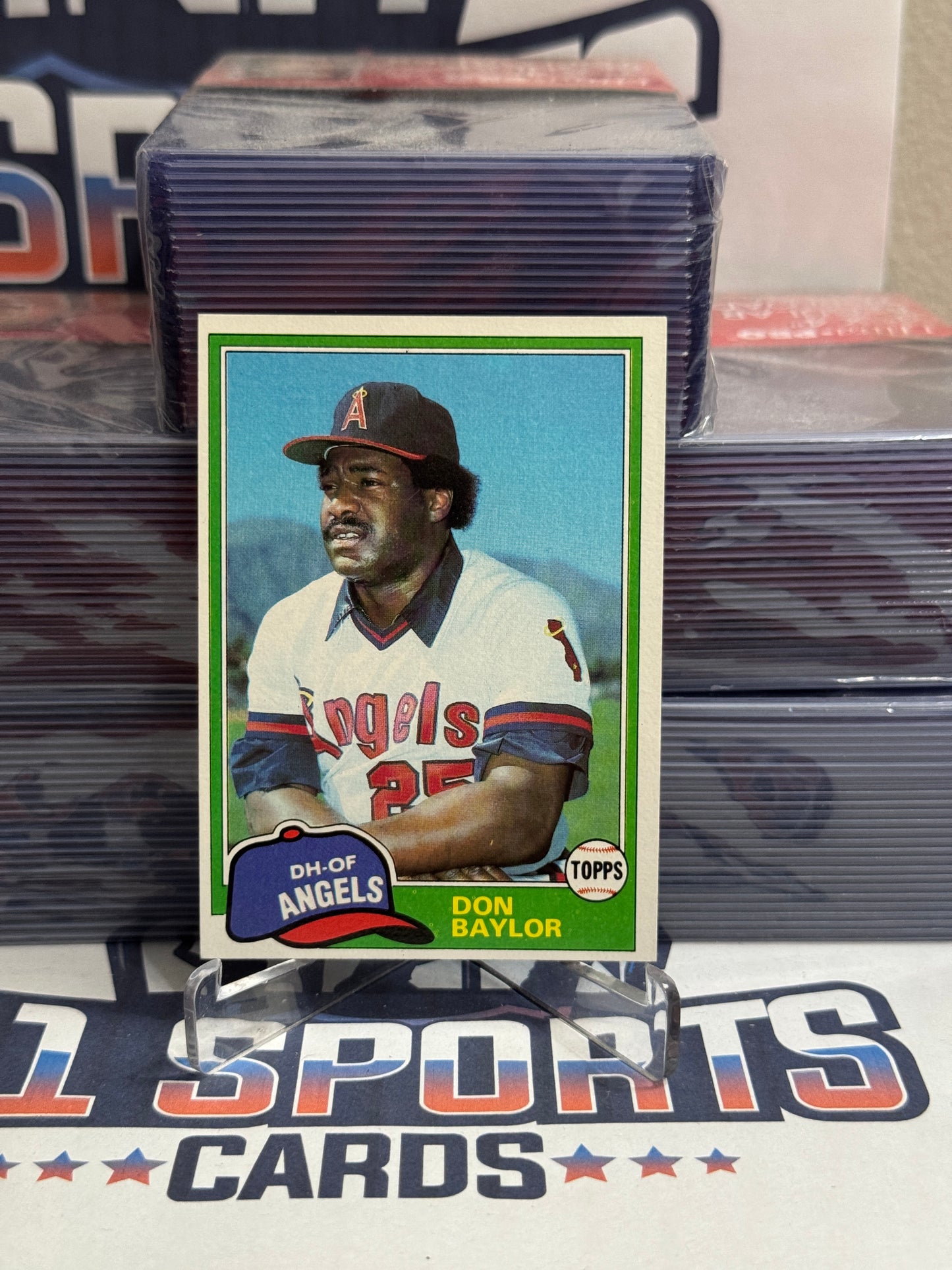 1981 Topps Don Baylor #580