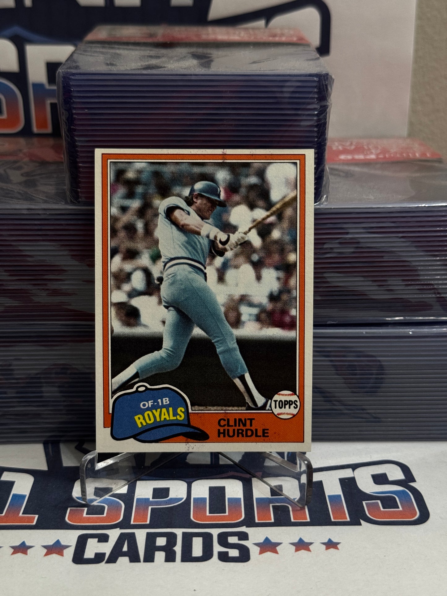 1981 Topps Clint Hurdle #98