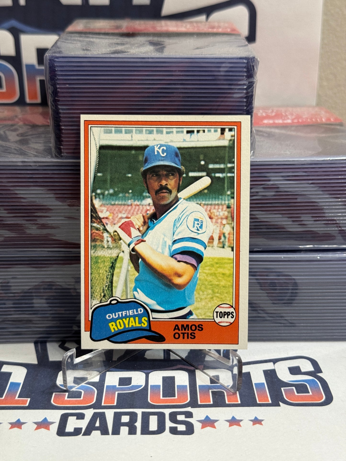 1981 Topps Amos Otis #585