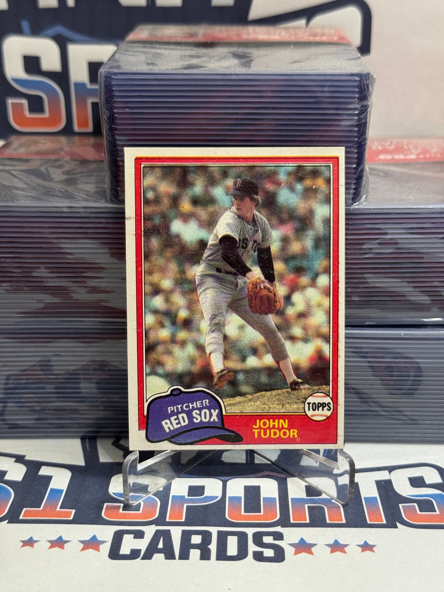 1981 Topps John Tudor Rookie #14