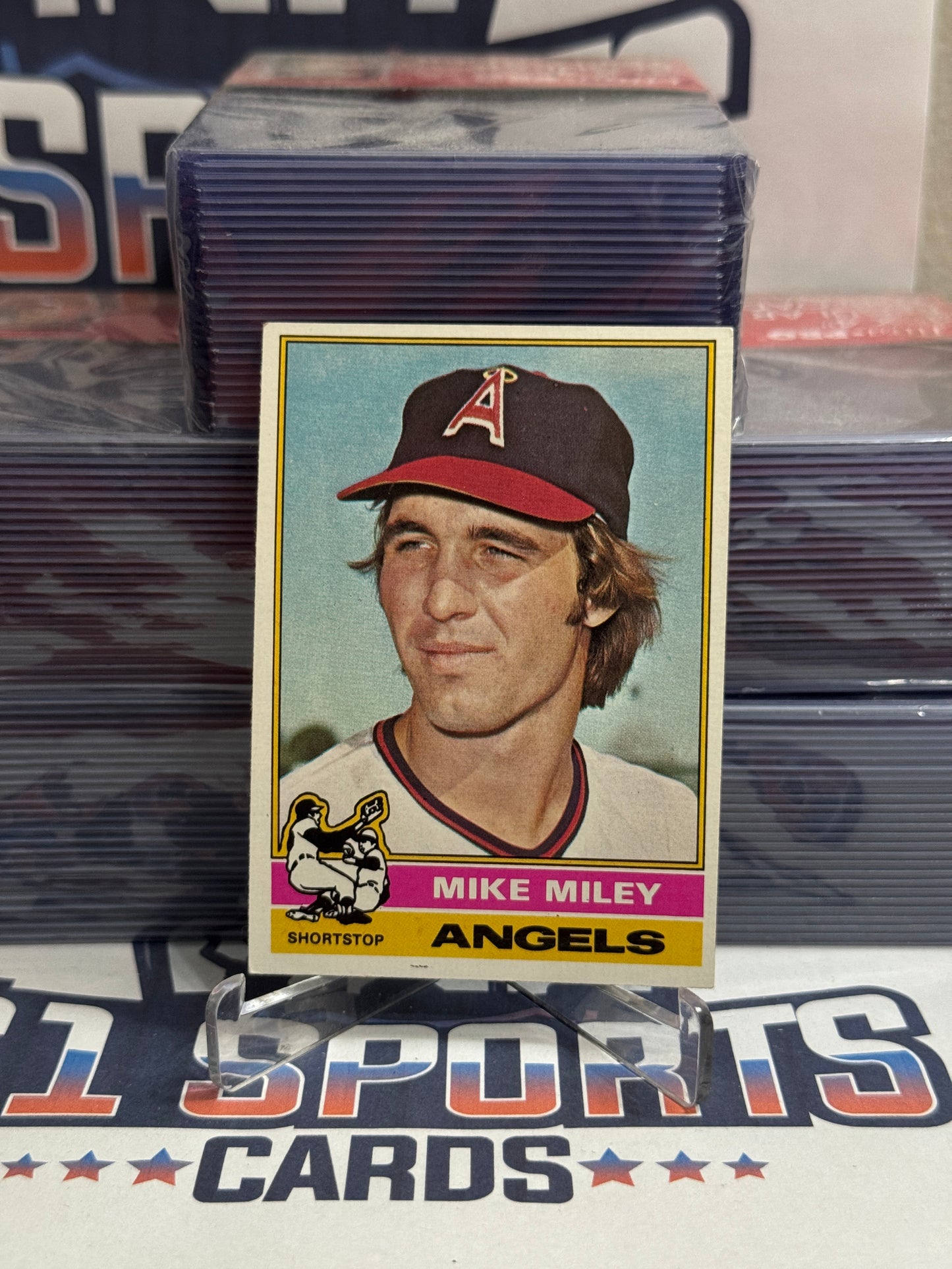 1976 Topps Mike Miley Rookie #387