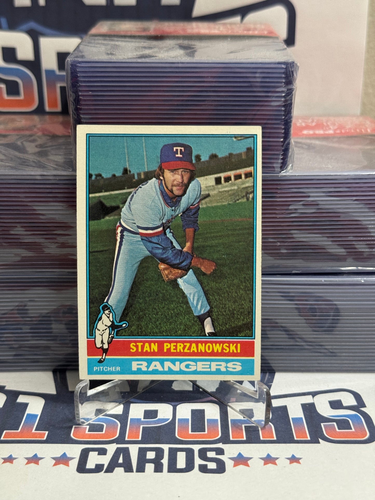 1976 Topps Stan Perzanowski Rookie #388