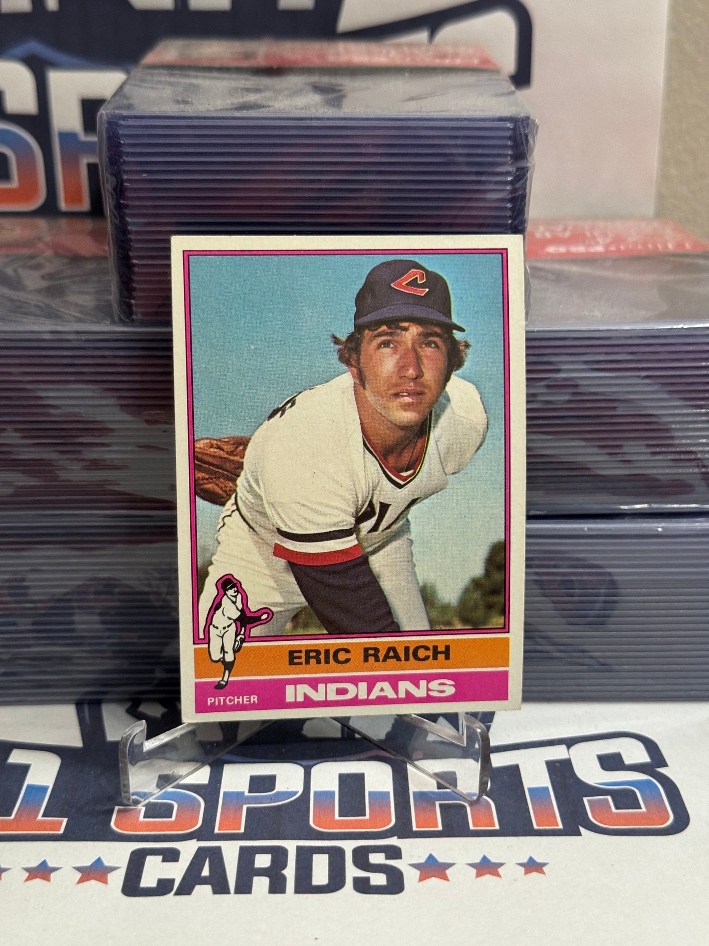 1976 Topps Eric Raich Rookie #484