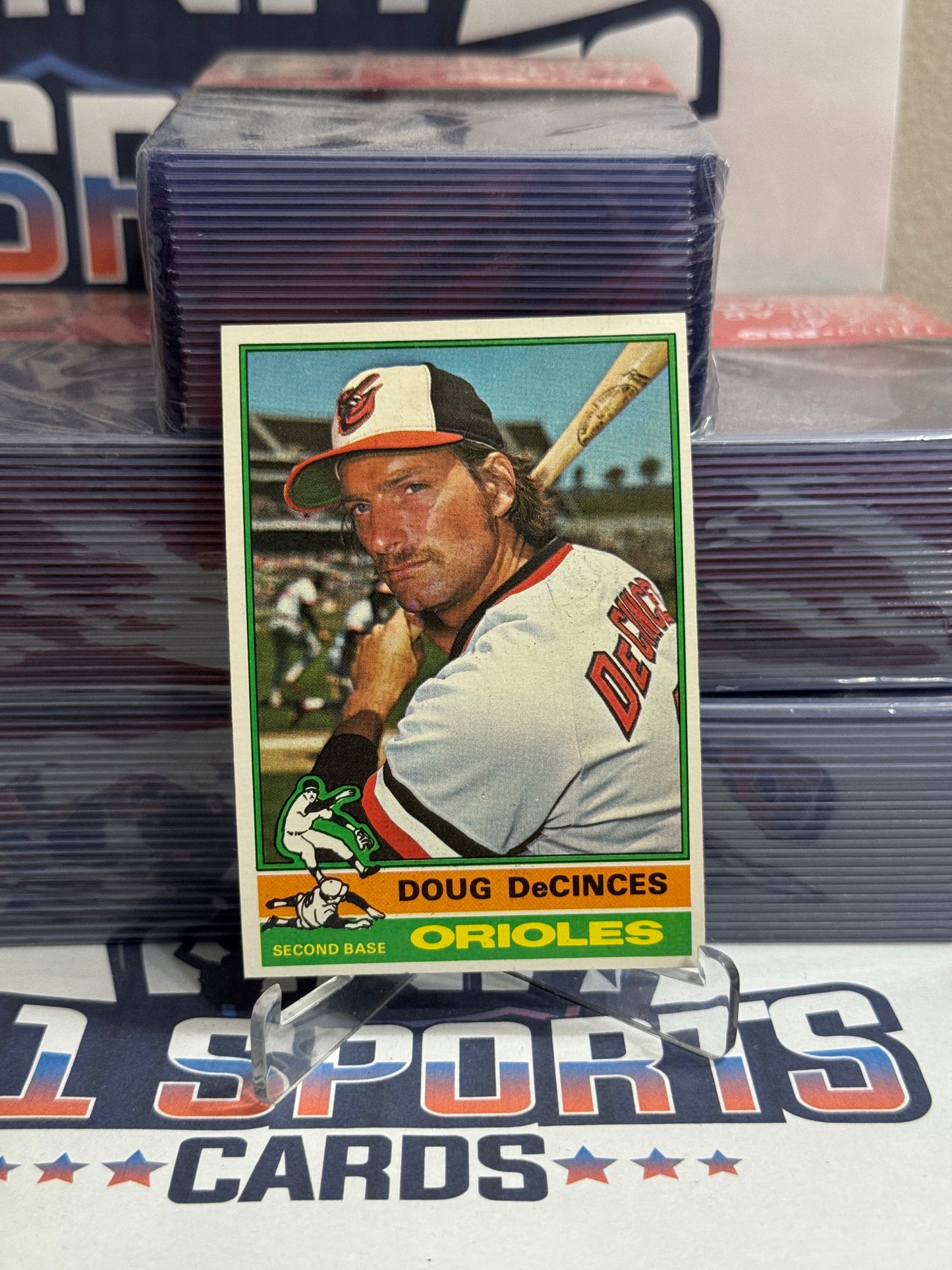 1976 Topps Doug DeCinces #438