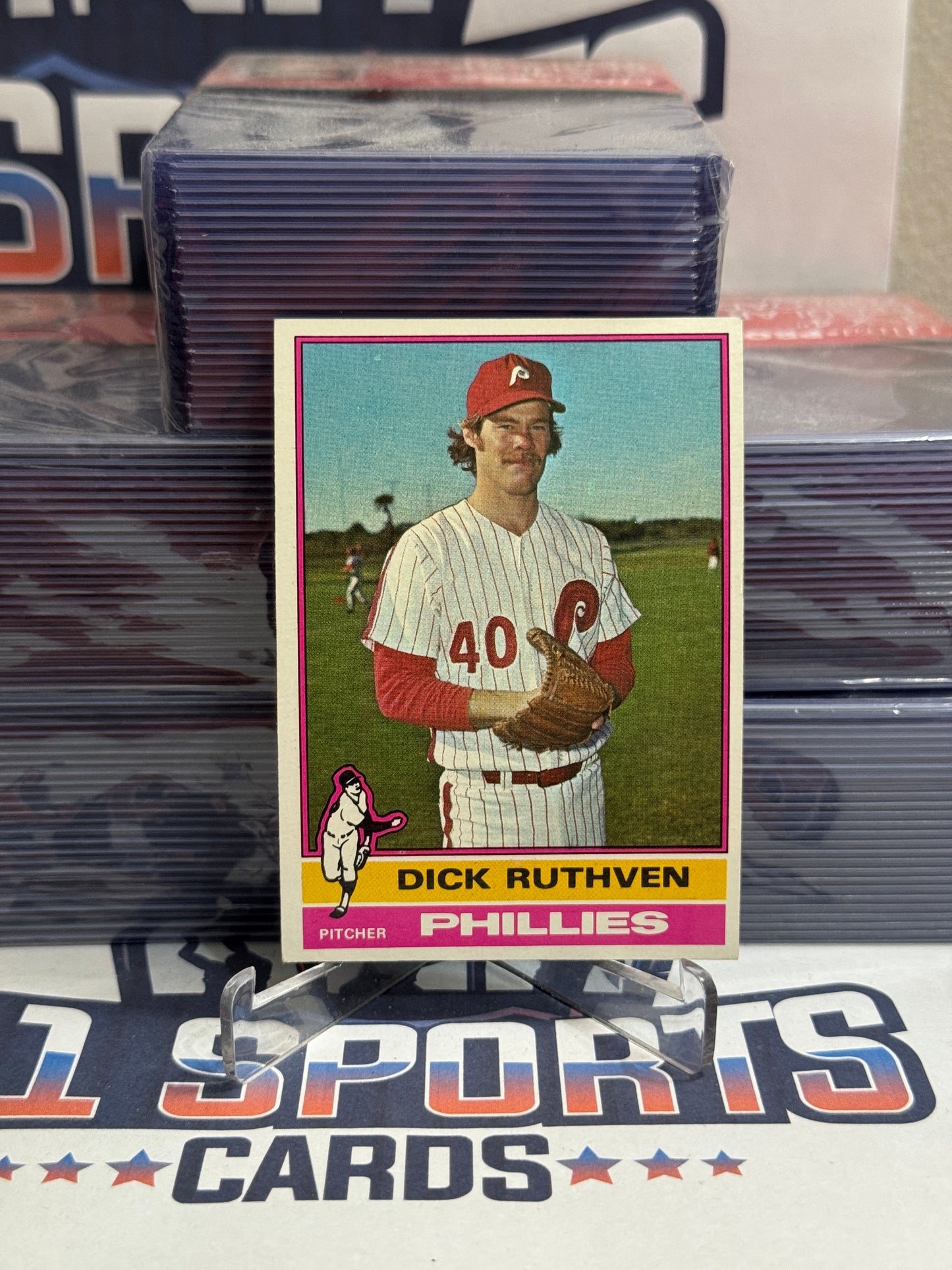 1976 Topps Dick Ruthven #431