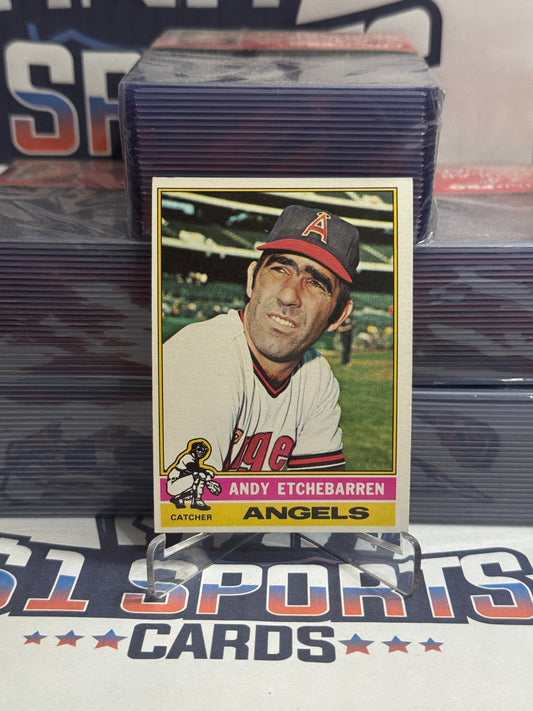 1976 Topps Andy Etchebarren #129